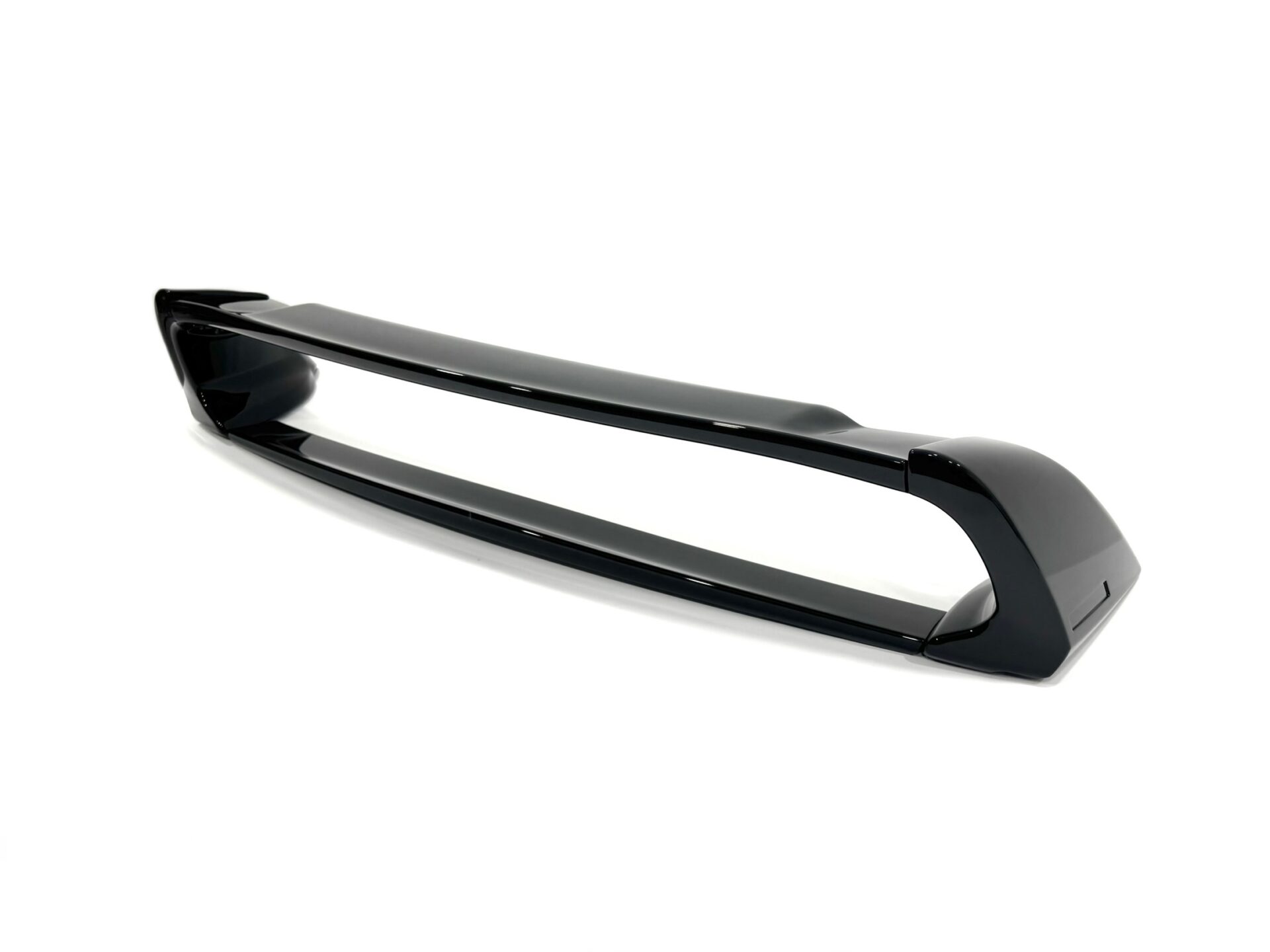 Спойлер високий Mugen RR Honda Civic 4D 2007-2011 ABS пластик, колір чорний глянець