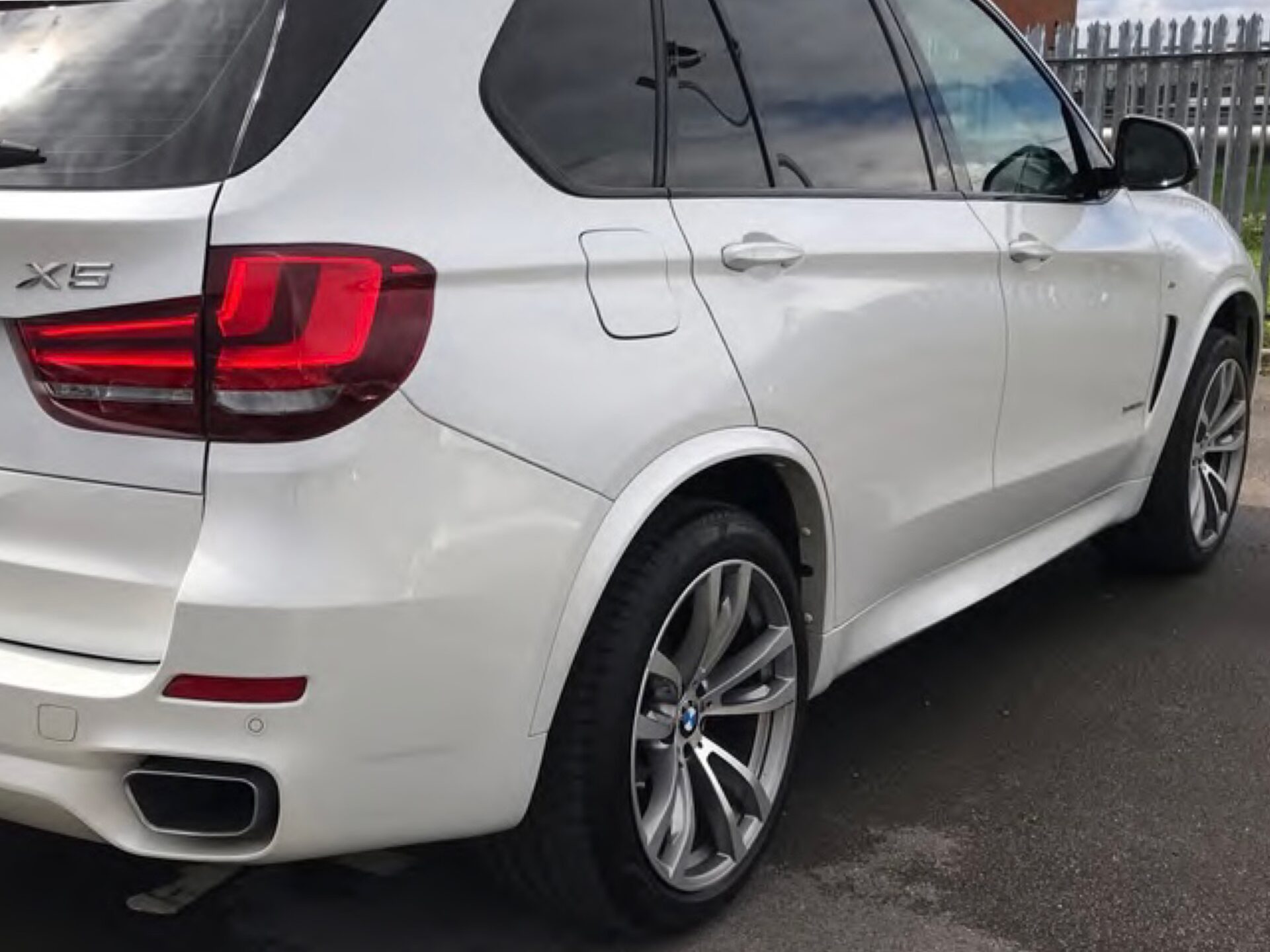Накладки на пороги M-paket BMW X5 F15 / X5M F85 2013-2018
