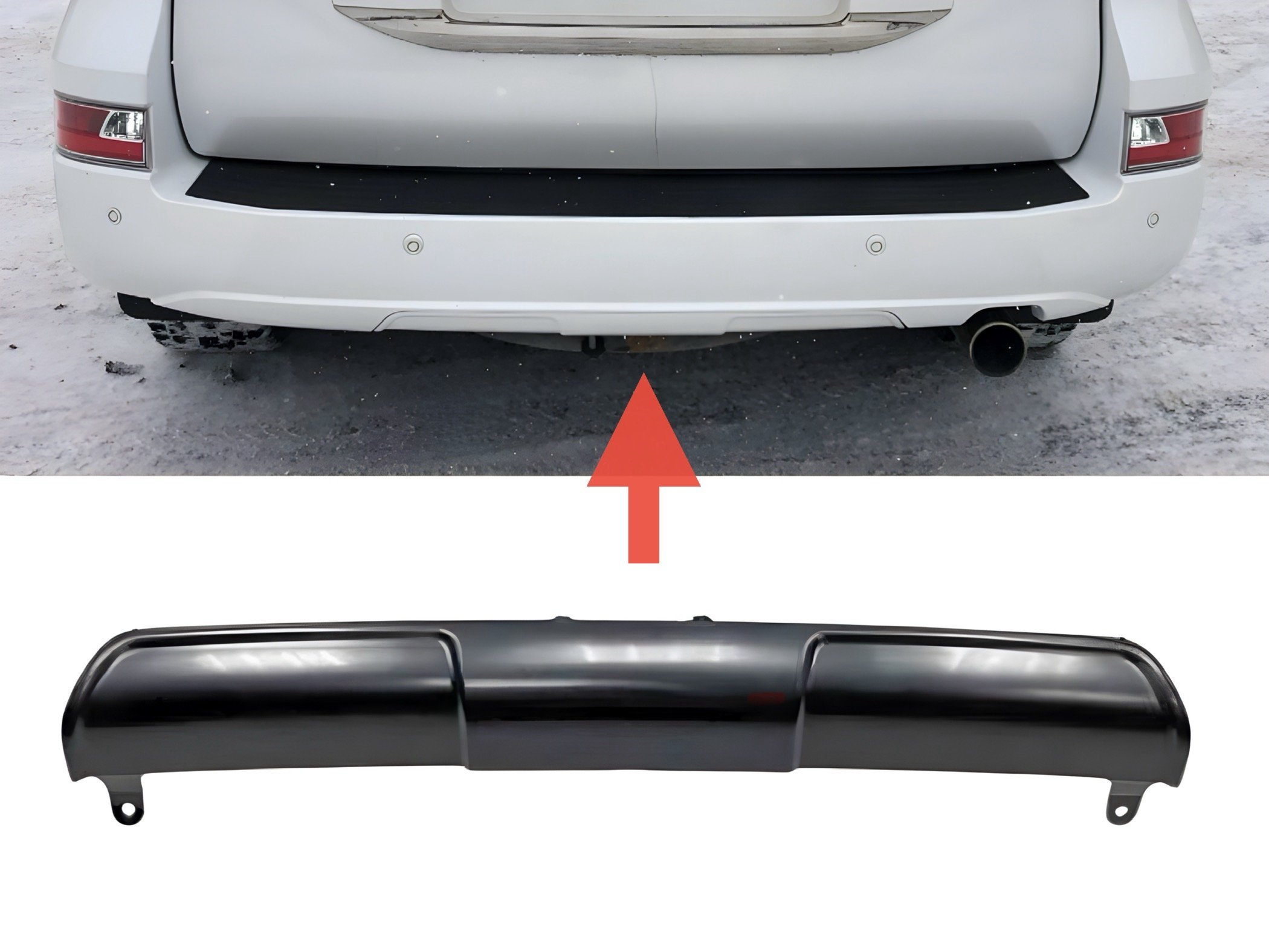 Накладка заднього бампера Lexus GX 460 2014-2023  5216960160