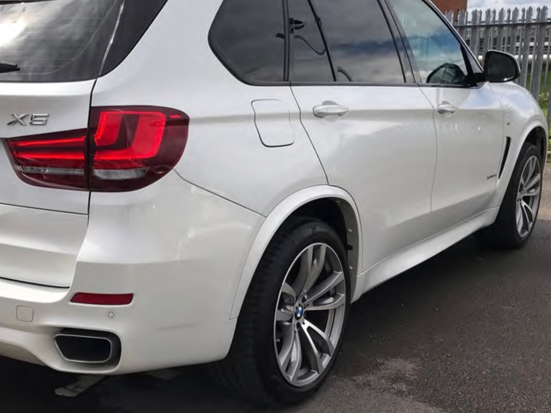 Накладки на пороги M-paket BMW X5 F15 / X5M F85 2013-2018