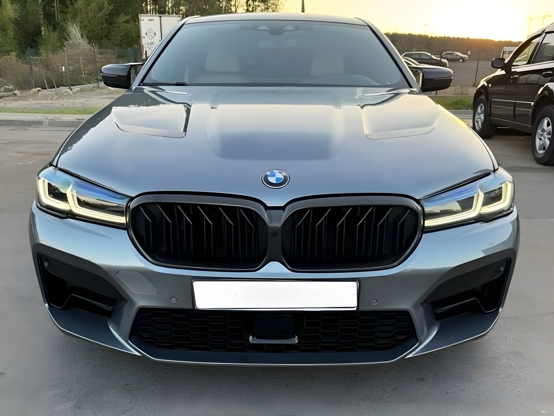 Комплект рестайлінгу передньої частини в стилі M5 LCI 2020+ для BMW 5 series G30 G31 2016-2020
