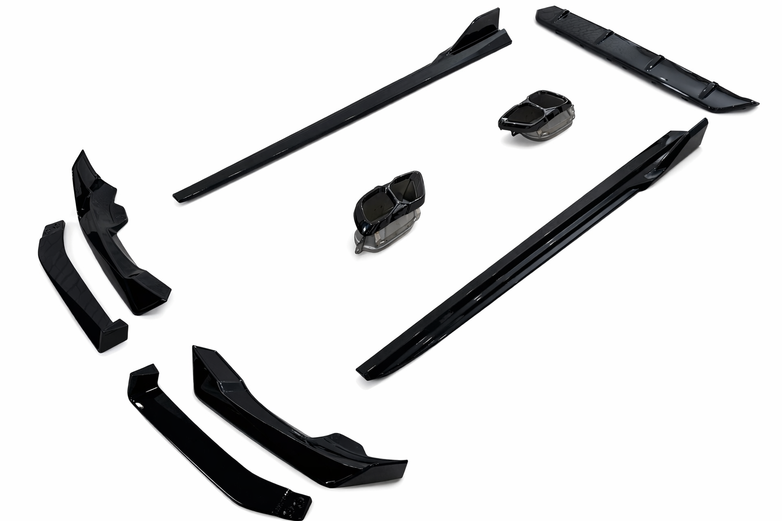 Комплект обвісу M paket LCI Paradigm Black Knight для BMW X6 G06 2023+, колір чорний глянець