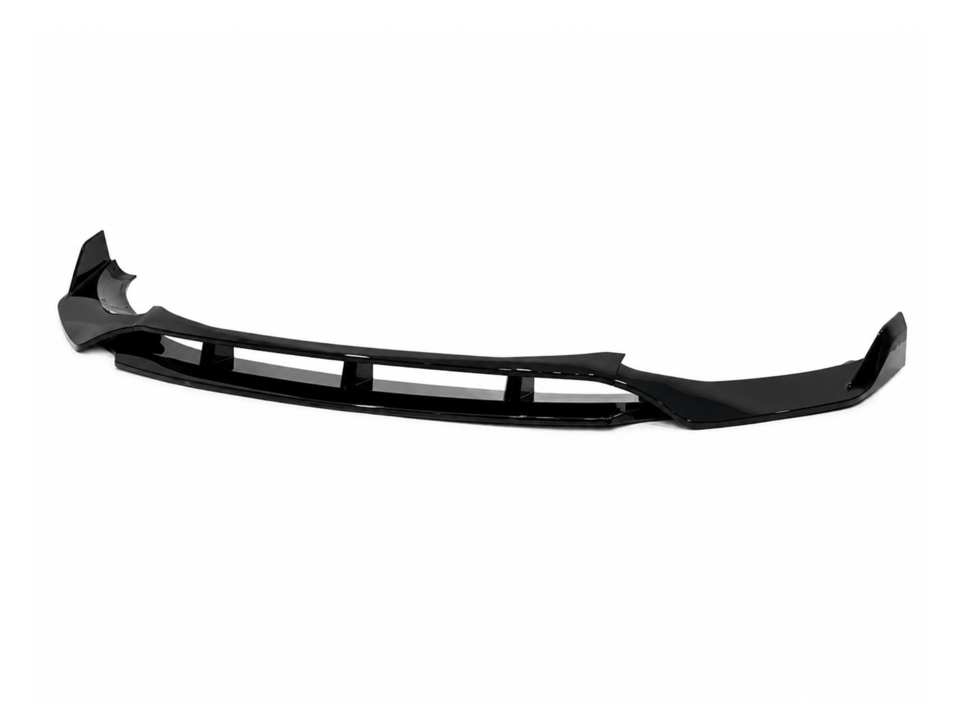 Юбка передного бампера M-Performance для BMW X3 G01 / X4 G02 2018-2021 ABS пластик, чорний глянець