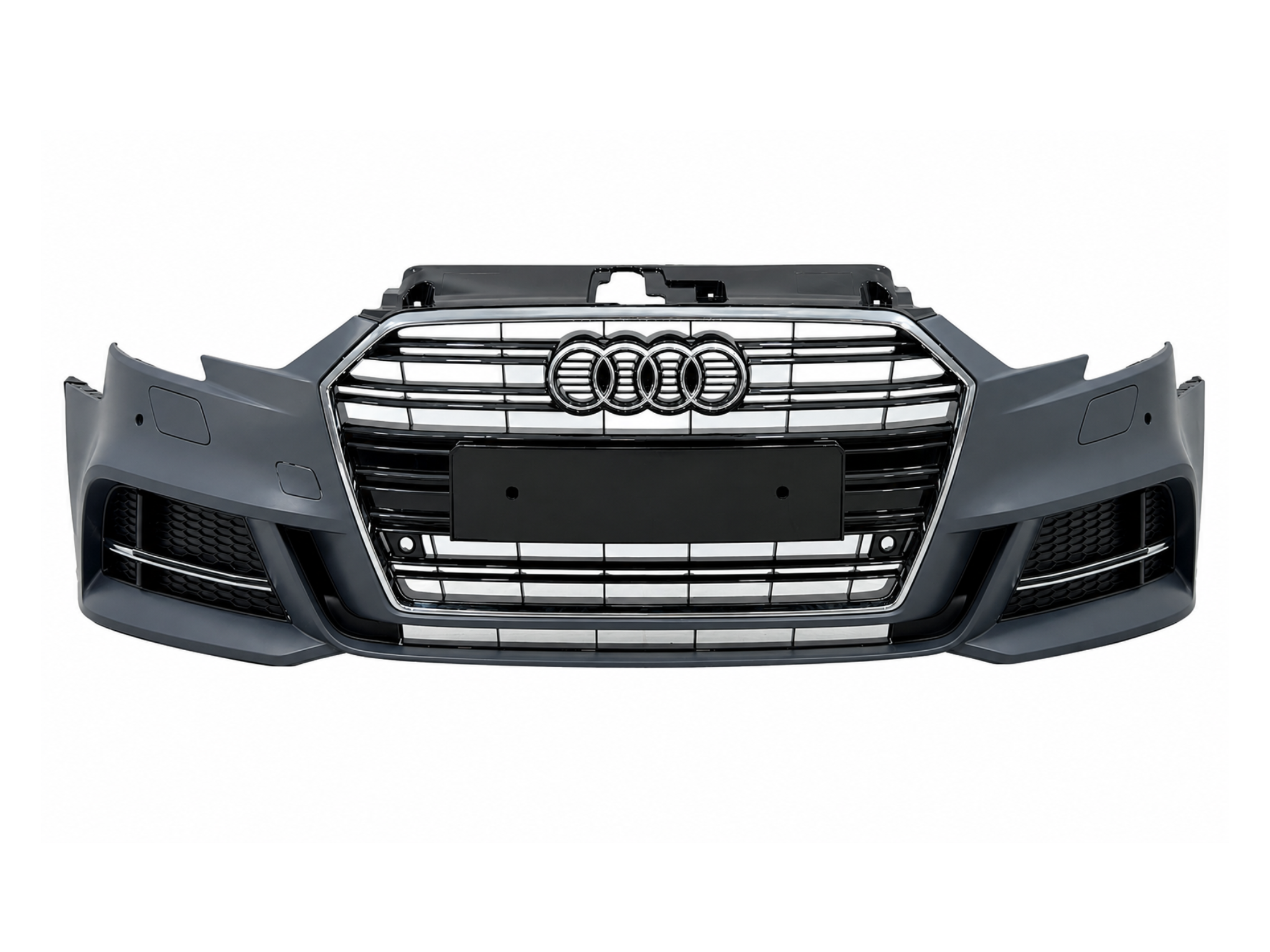 Бампер передній у зборі S-Line для Audi A3 2017-2020