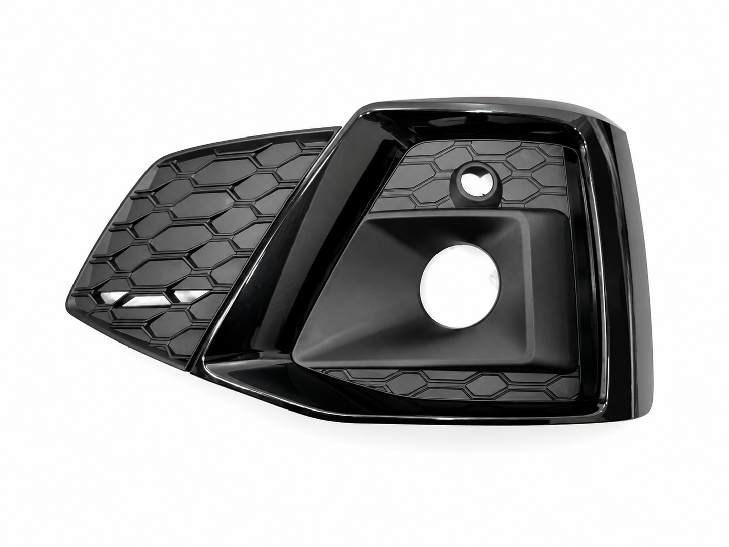 Решітка бампера ЛІВА S-Line Black 8W6807681TT94 для Audi A5 B9 2020-2025