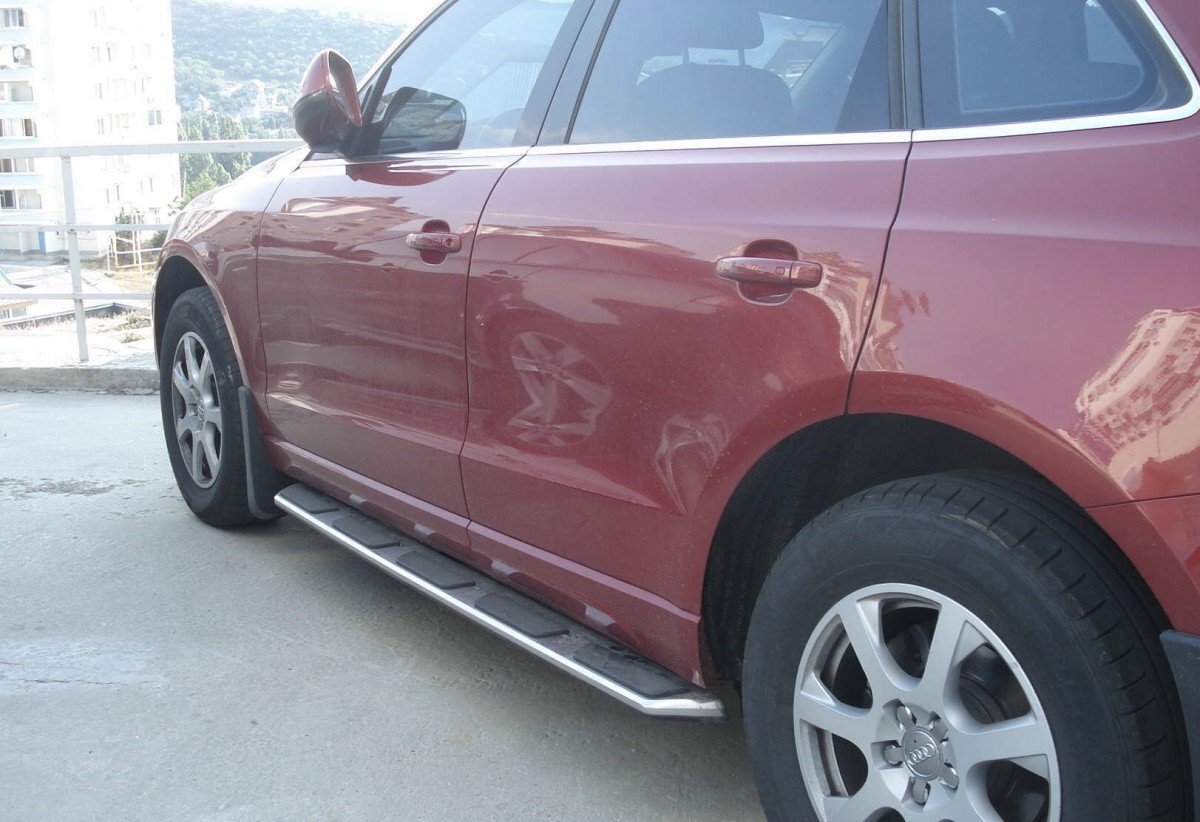 Пороги бічні Audi Q5 2010-2017 оригінальний дизайн