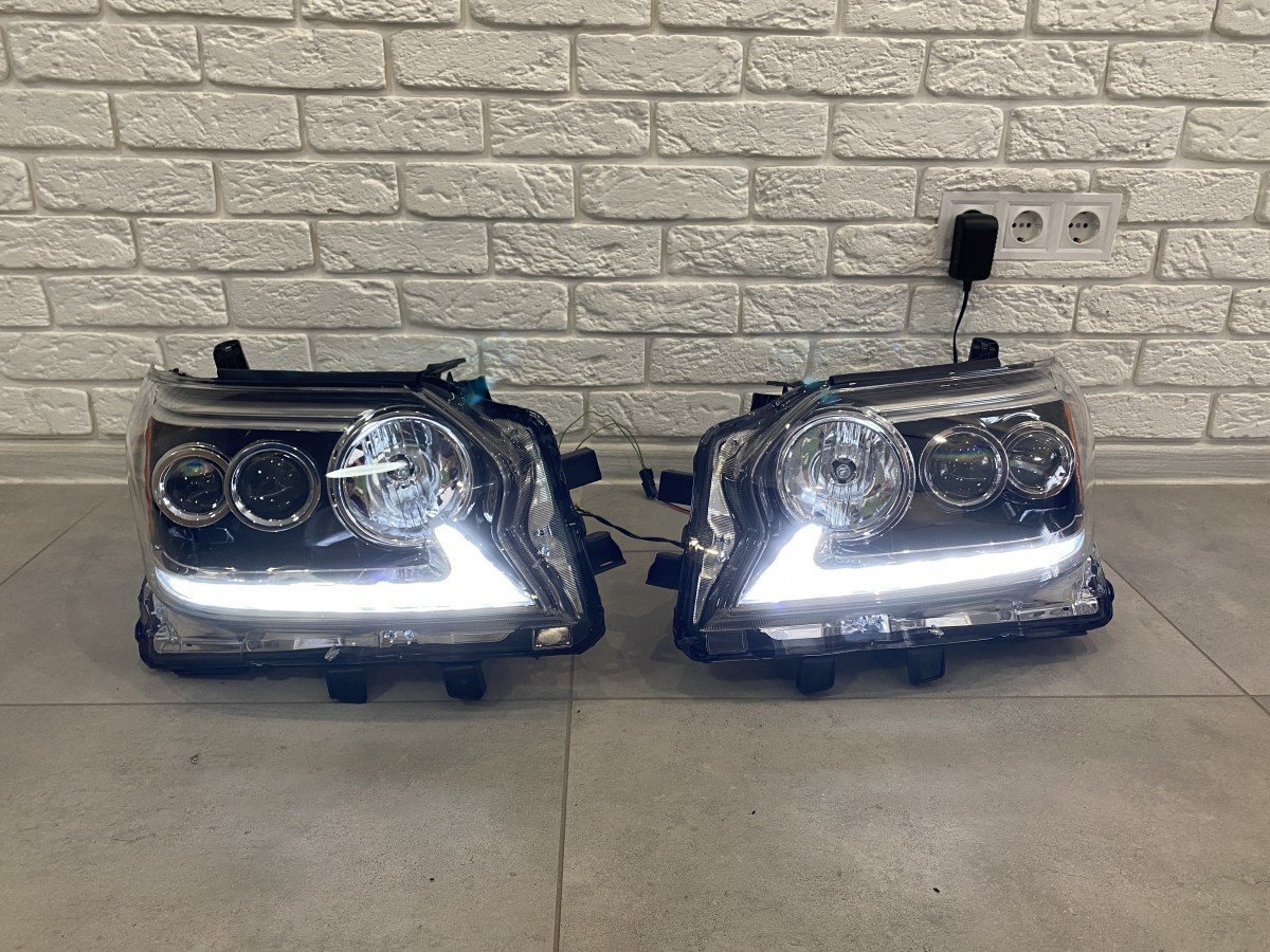 Фари Full Led Lexus GX 460 рестайлінг 2014-2019 2шт. ліва+права