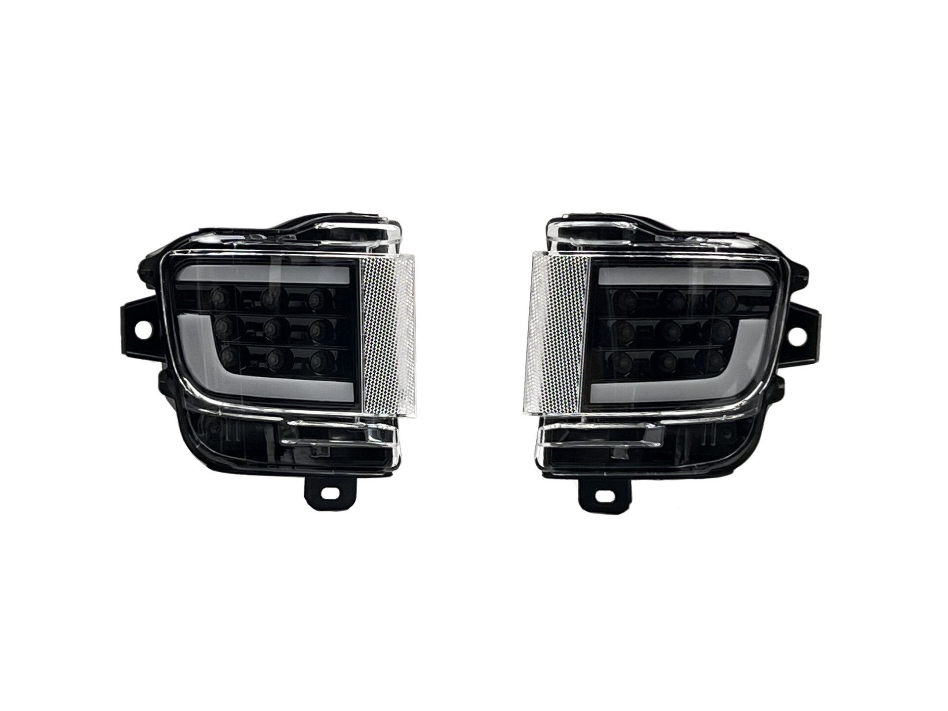 LED задні габарити (туманки) Toyota Land Cruiser 200 2015-2022 димчасті, 2шт.