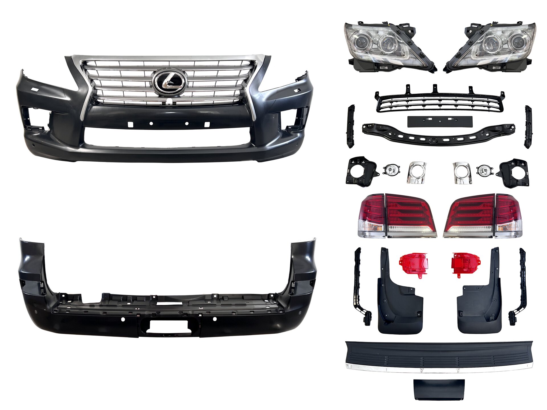 Обвіс комплект рестайлінгу OEM 2012-2015 для Lexus LX570 2008-2011