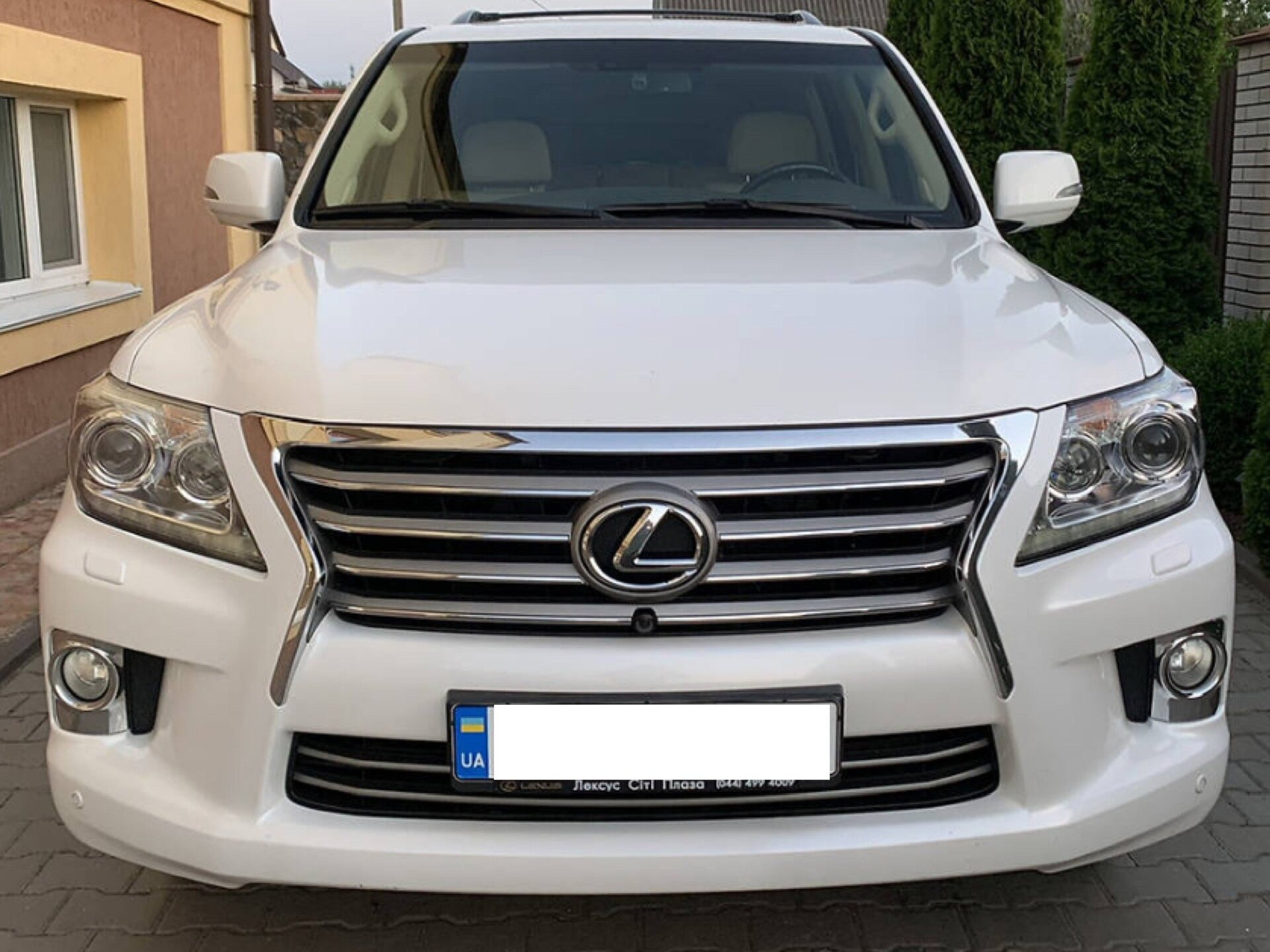 Решітка радіатора під камеру 53101-60919 Lexus LX 570 рестайлінг 2012-2015