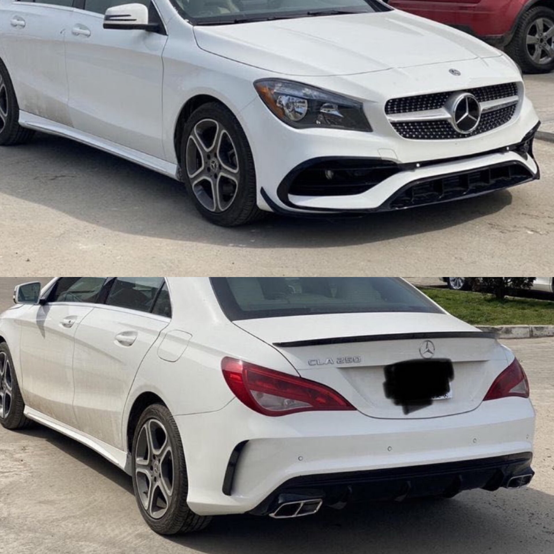Комплект обвіс CLA45 AMG Mercedes - Benz CLA C117 2013-2018