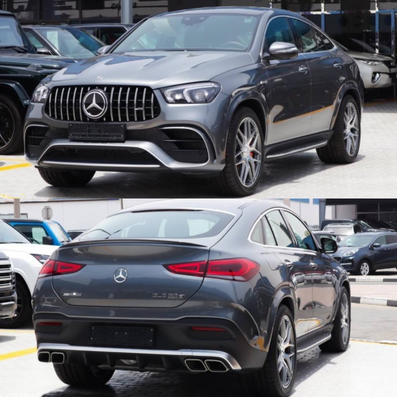 Комплект обвісу GLE63 AMG Mercedes Benz GLE C167 COUPE 2019-