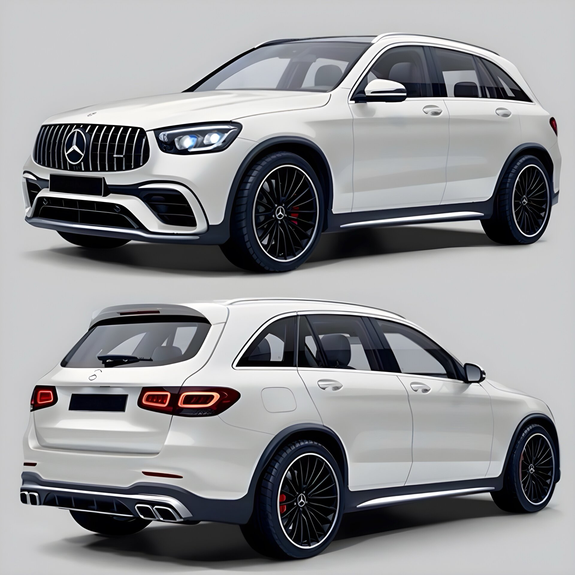 Комплект обвісу GLC63 AMG Mercedes-Benz GLC X253 2020-2023