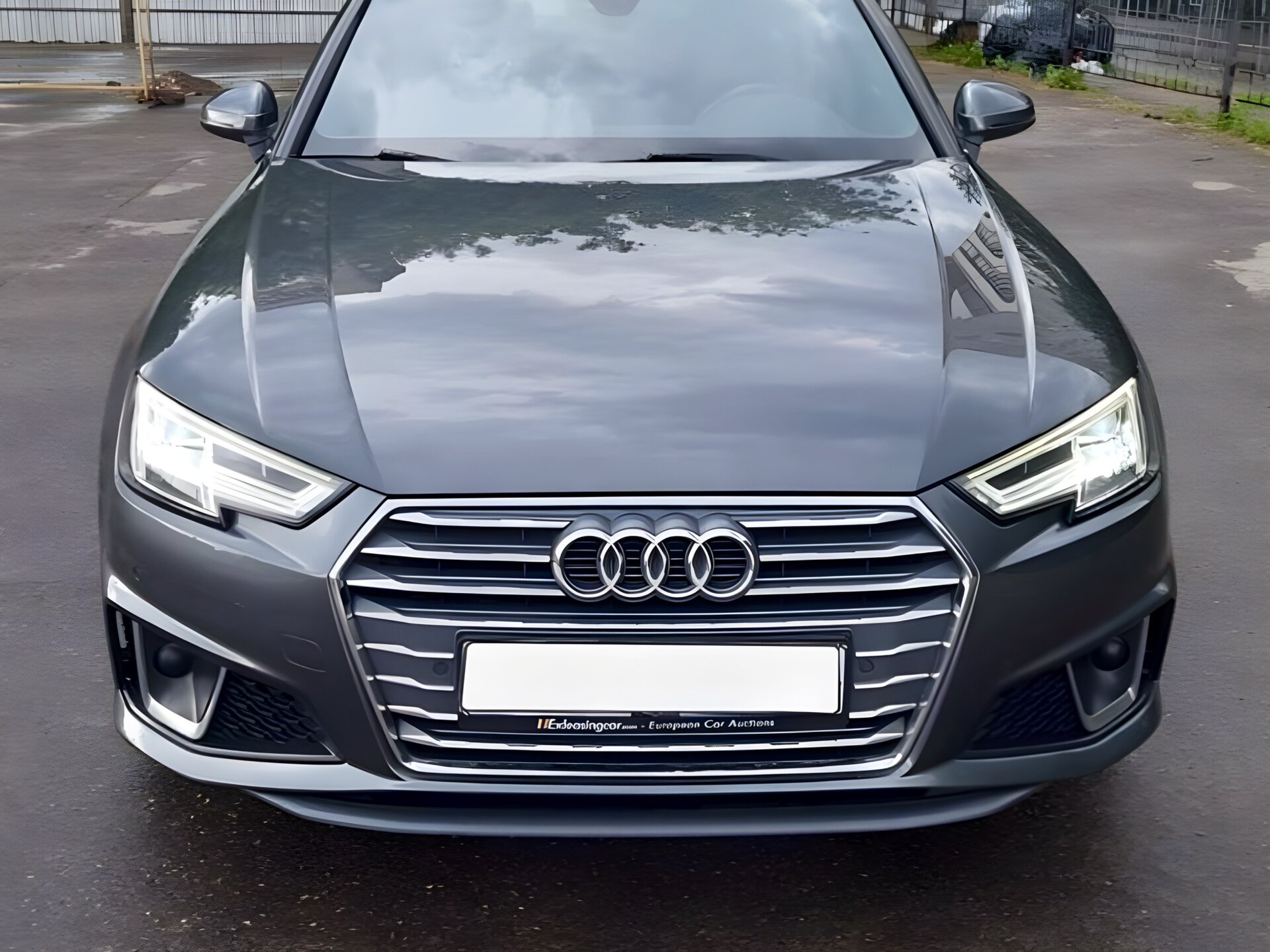 Передній бампер у зборі S-Line 2018- для Audi A4 B9 2015-2019
