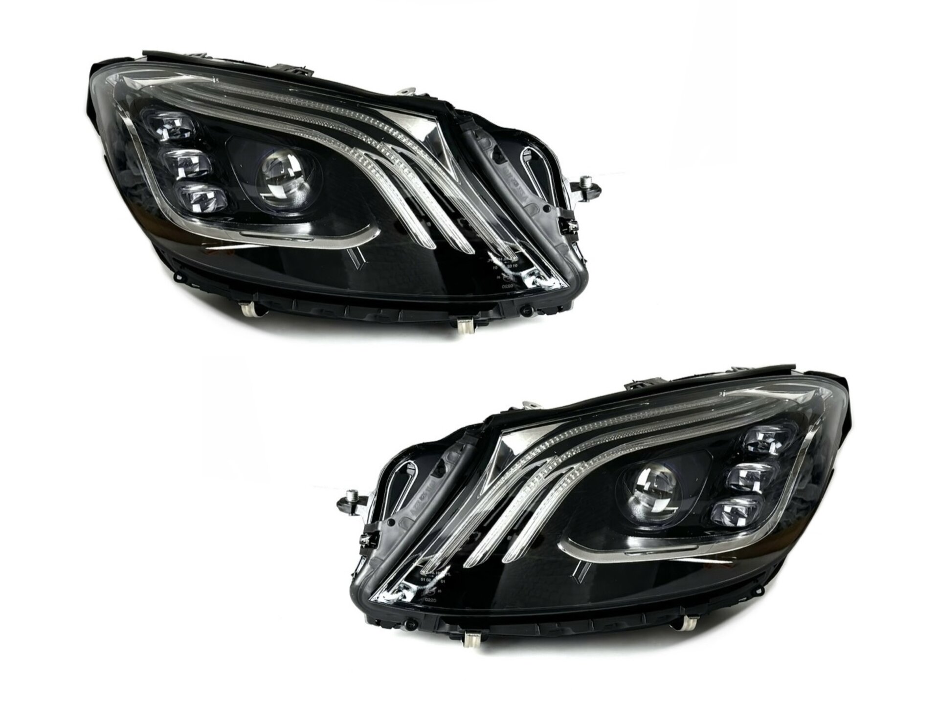 Фари Full LED рестайлінг 2018+ для Mercedes S-Class w222 2013-2017 2шт. комплектні з блоками