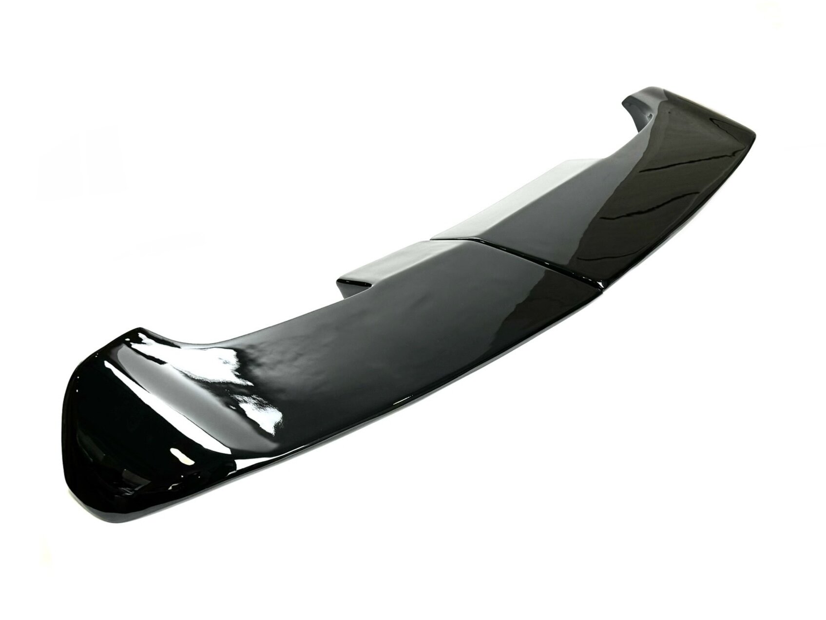 Спойлер козирок Toyota Land Cruiser 105 1998-2007 распашонка 2 двери ABS пластик, чорний глянець