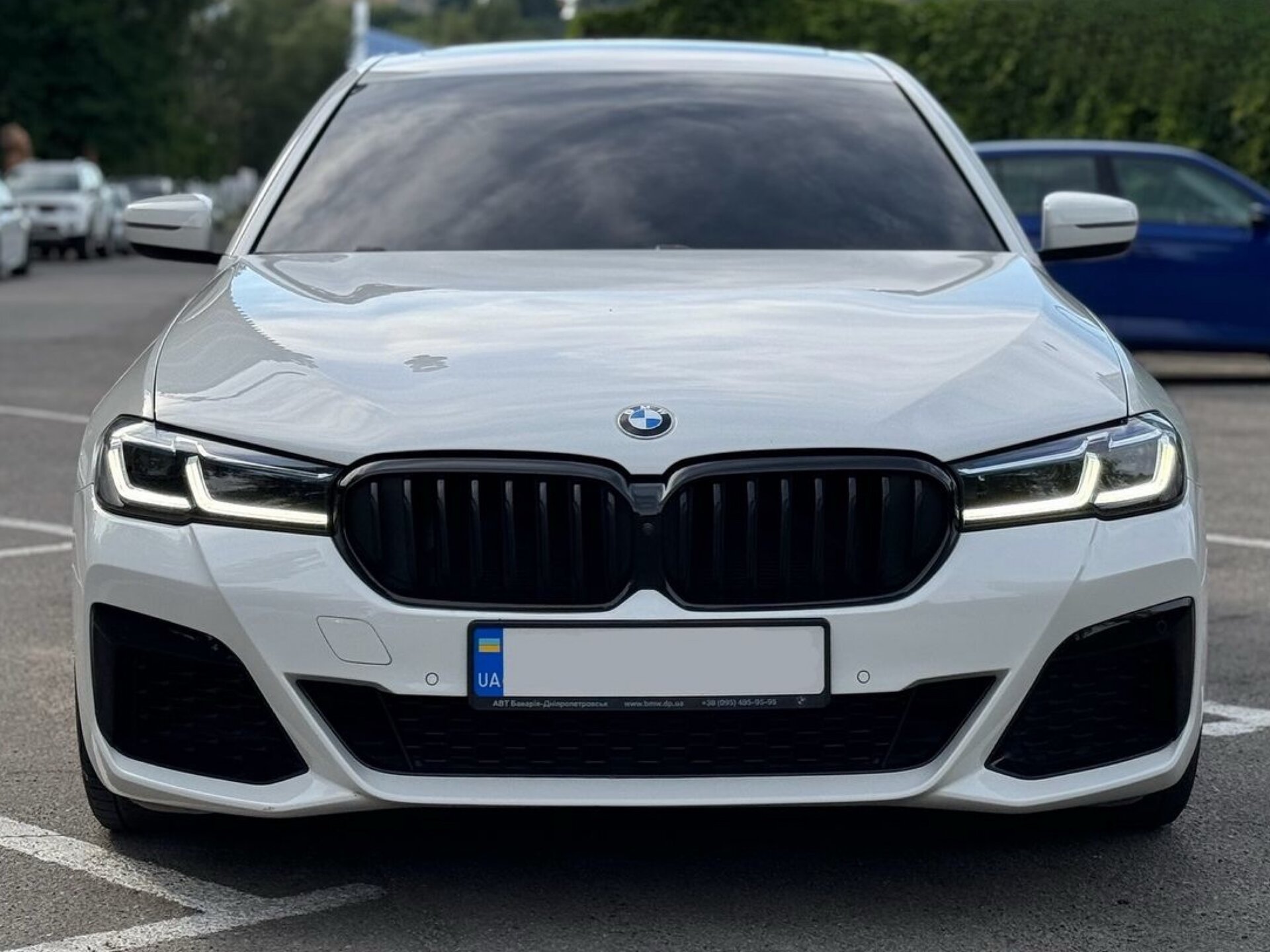 Комплект рестайлінгу передньої частини M paket LCI 2020+ для BMW 5 series G30 G31 2016-2020