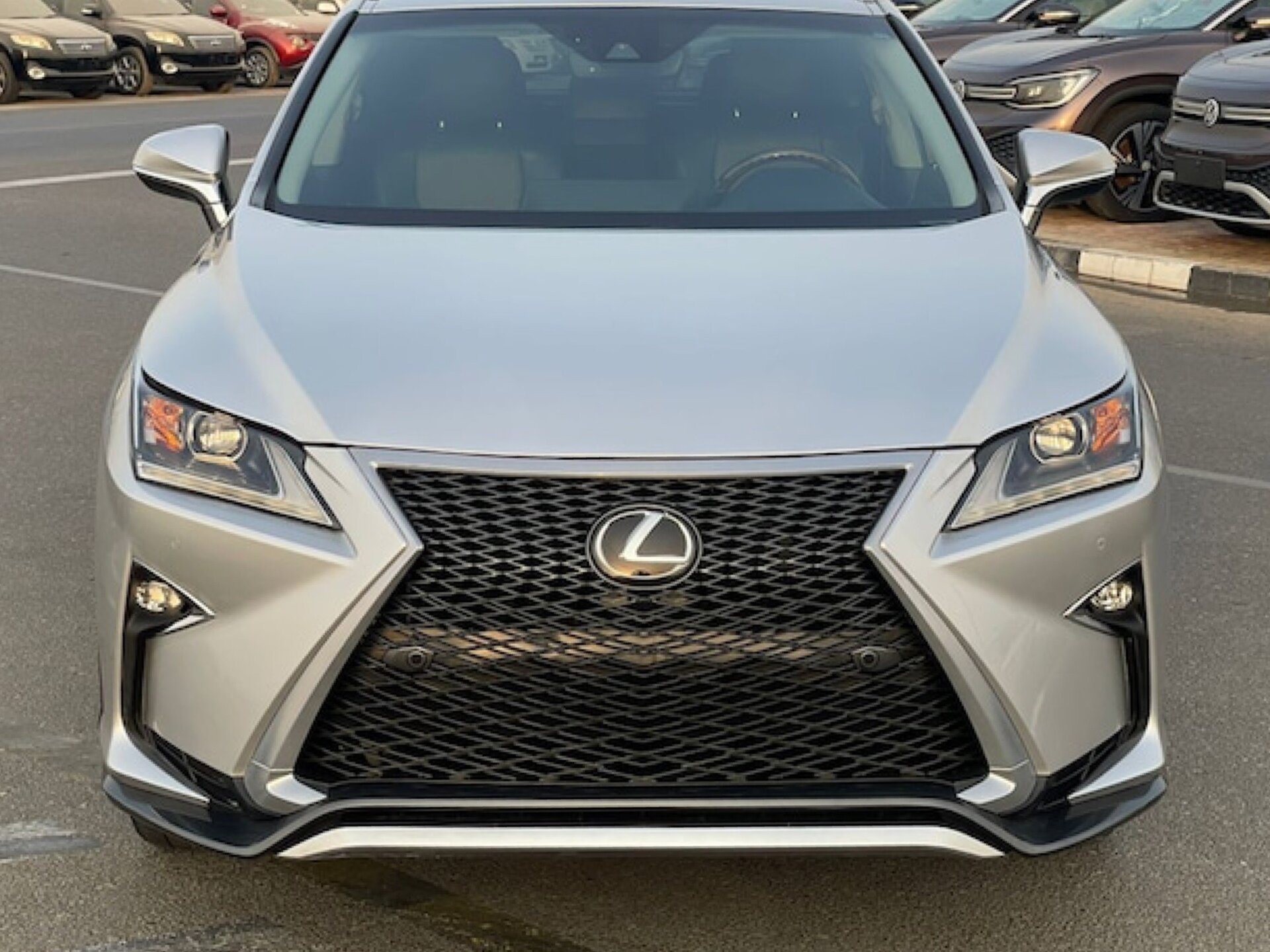 Бампер передний в сборе F-Sport Lexus RX 2015-2019