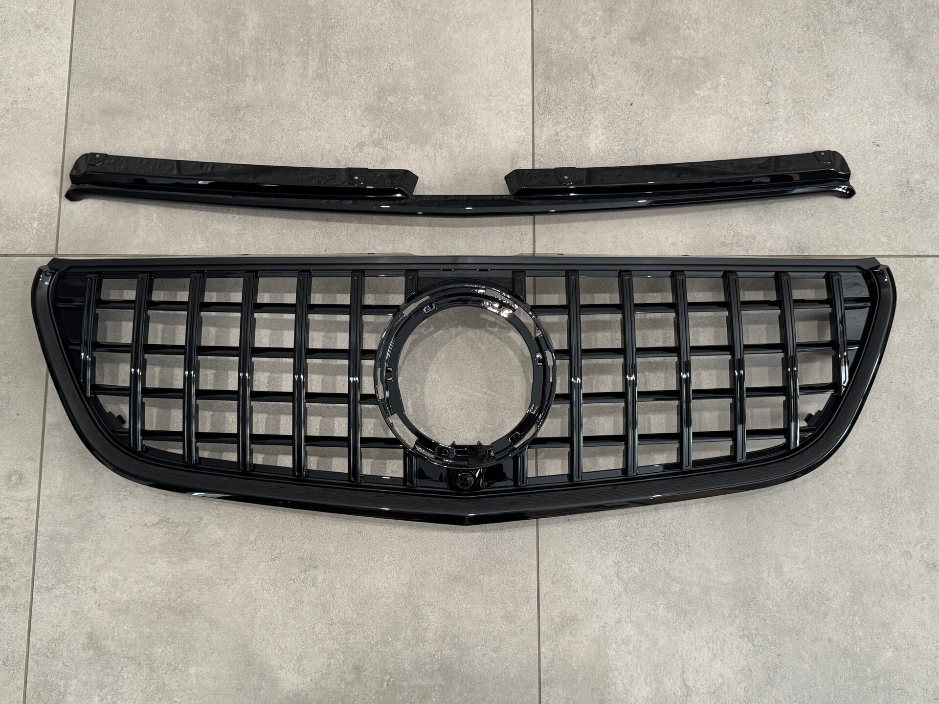 Решітка радіатора GT BLACK Mercedes Benz Vito W447 2020-2023