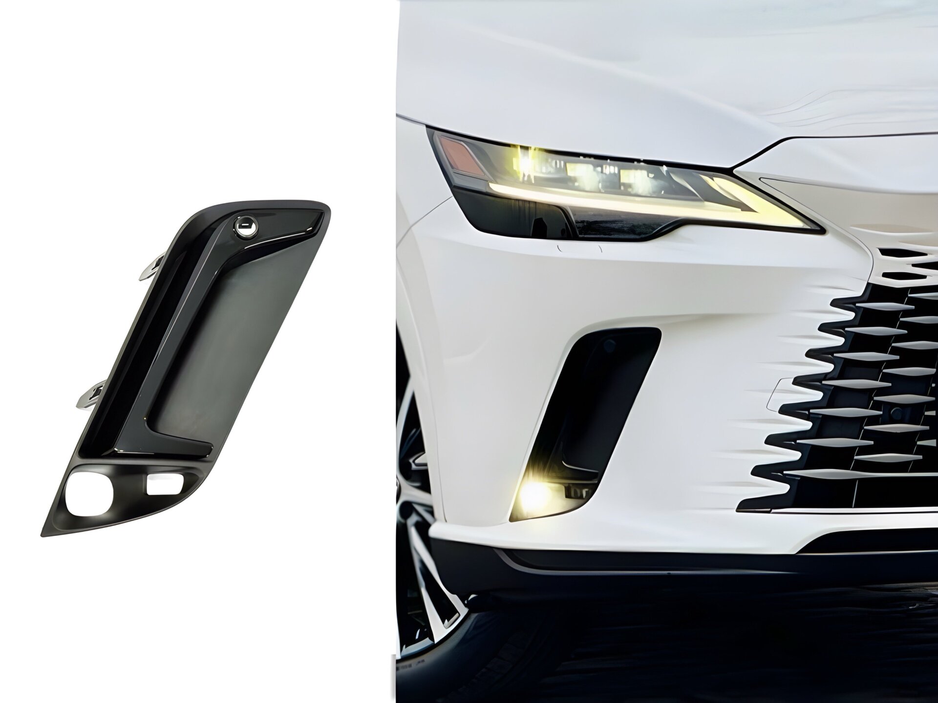 Накладка туманної фари OEM Lexus RX 2023+ ПРАВА СТОРОНА 5310348020