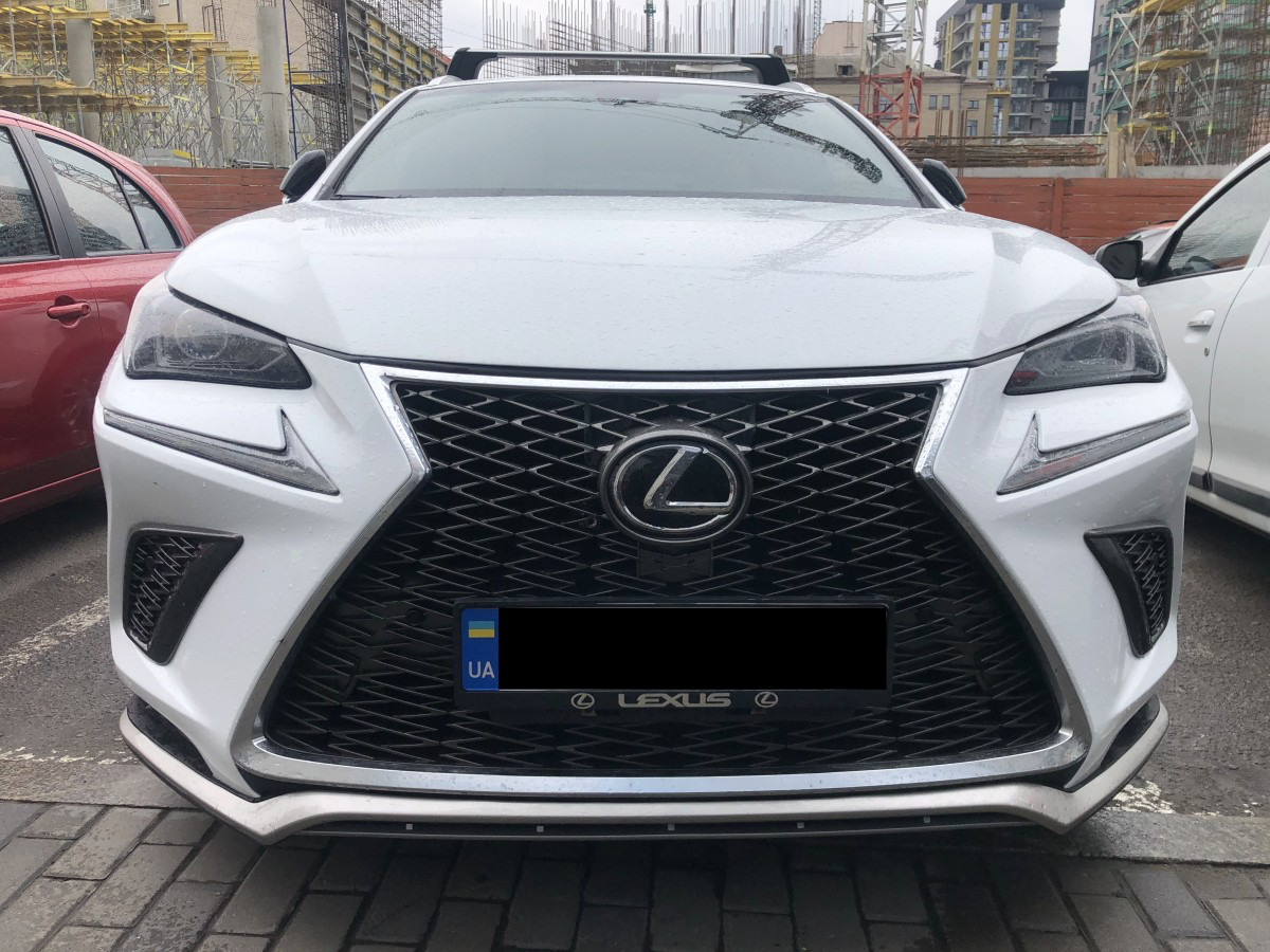 Бампер F-Sport рестайлінг 2018+ для Lexus NX 2014-2021