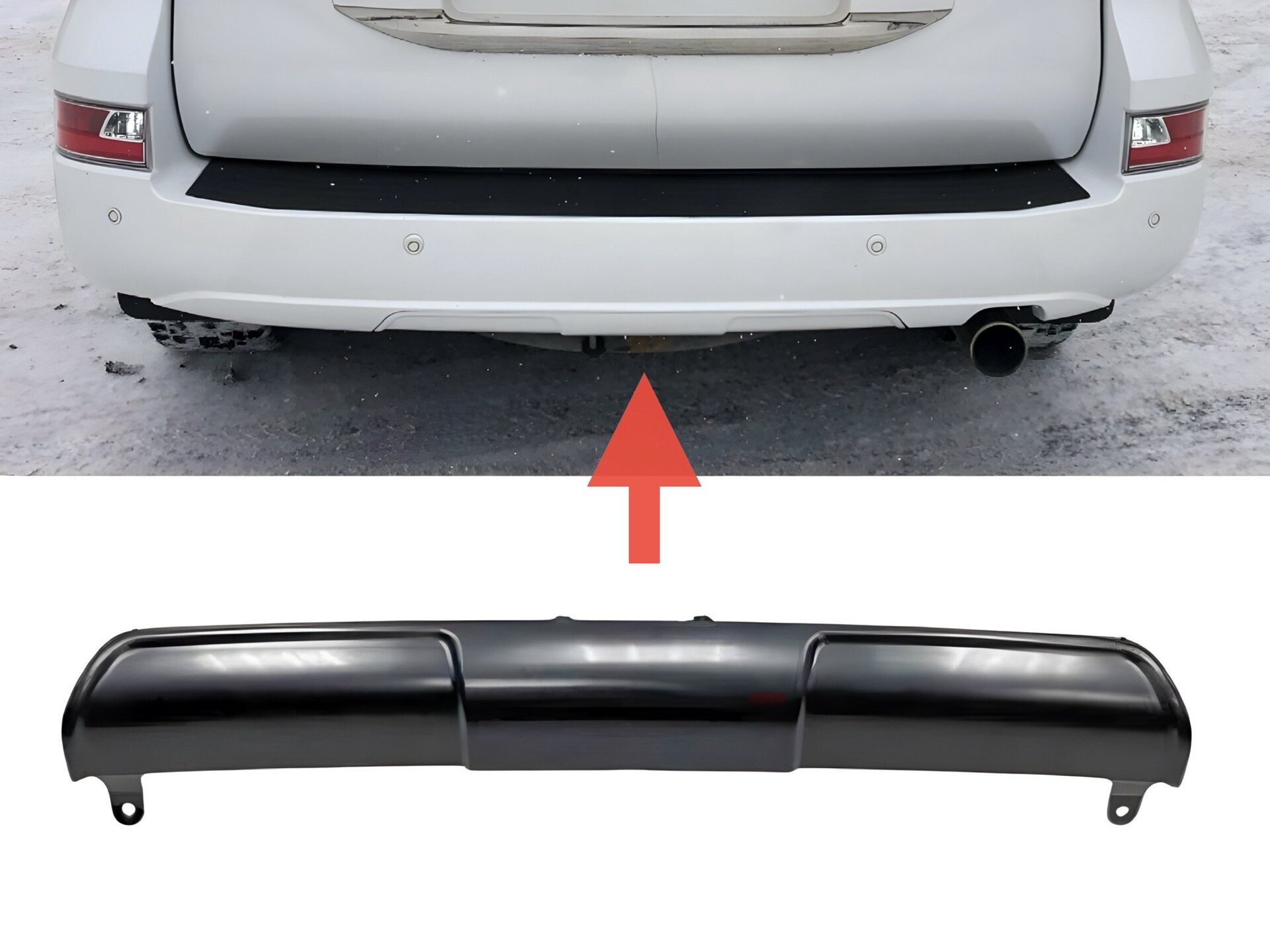 Накладка заднього бампера Lexus GX 460 2014-2023 5216960160