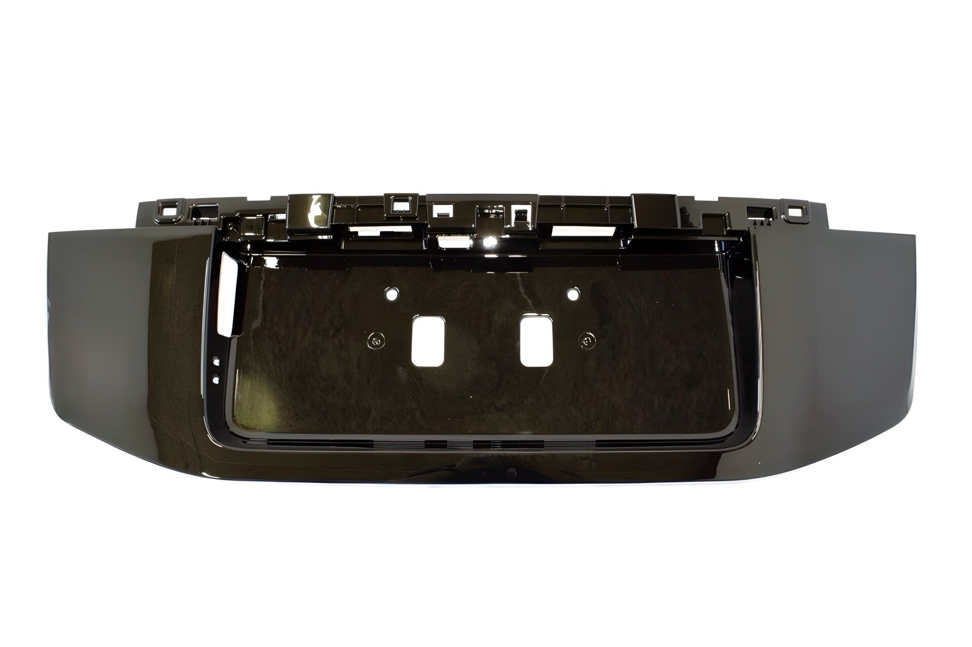 Вставка під номер (корито) Toyota Land Cruiser Prado 150 2013-2017 колір чорний