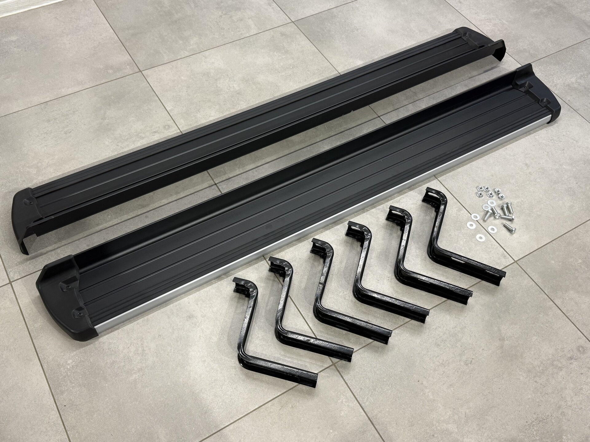 Пороги бічні OEM підніжки Mitsubishi L200 2015-