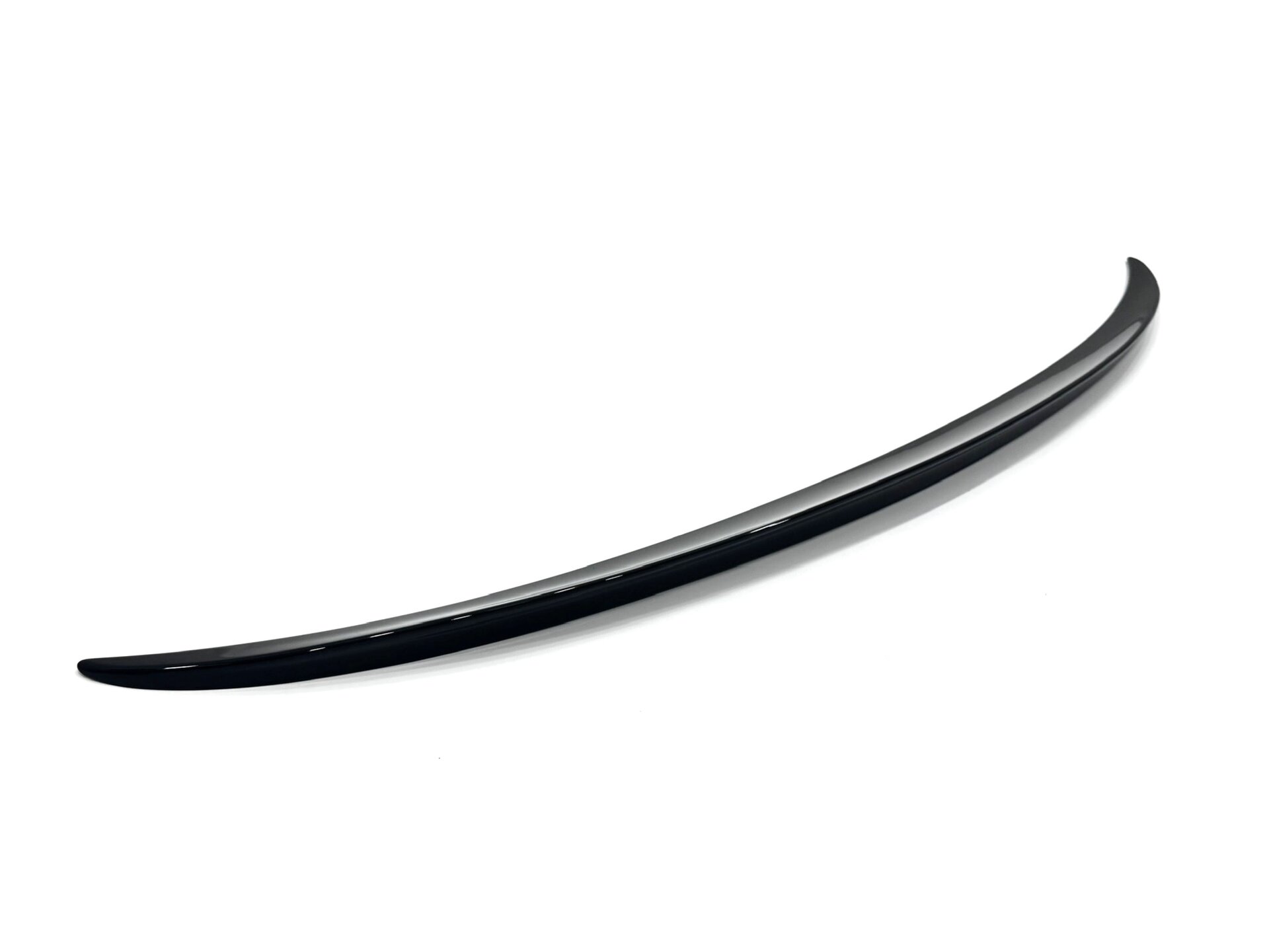 Спойлер лип на багажник BMW series 5 F10 2010-2016 ABS пластик, чорний глянець