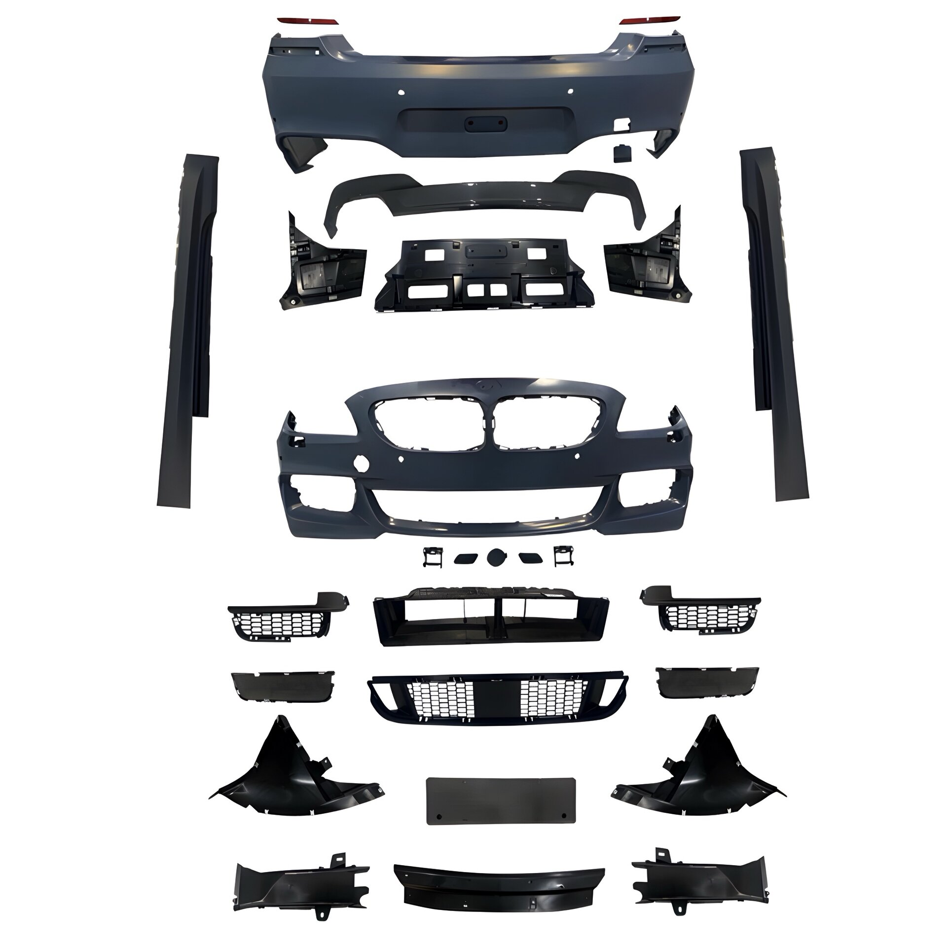 Комплект обвісу M paket для BMW 6 series F12 2011-2018 (передній/задній бампер, пороги)