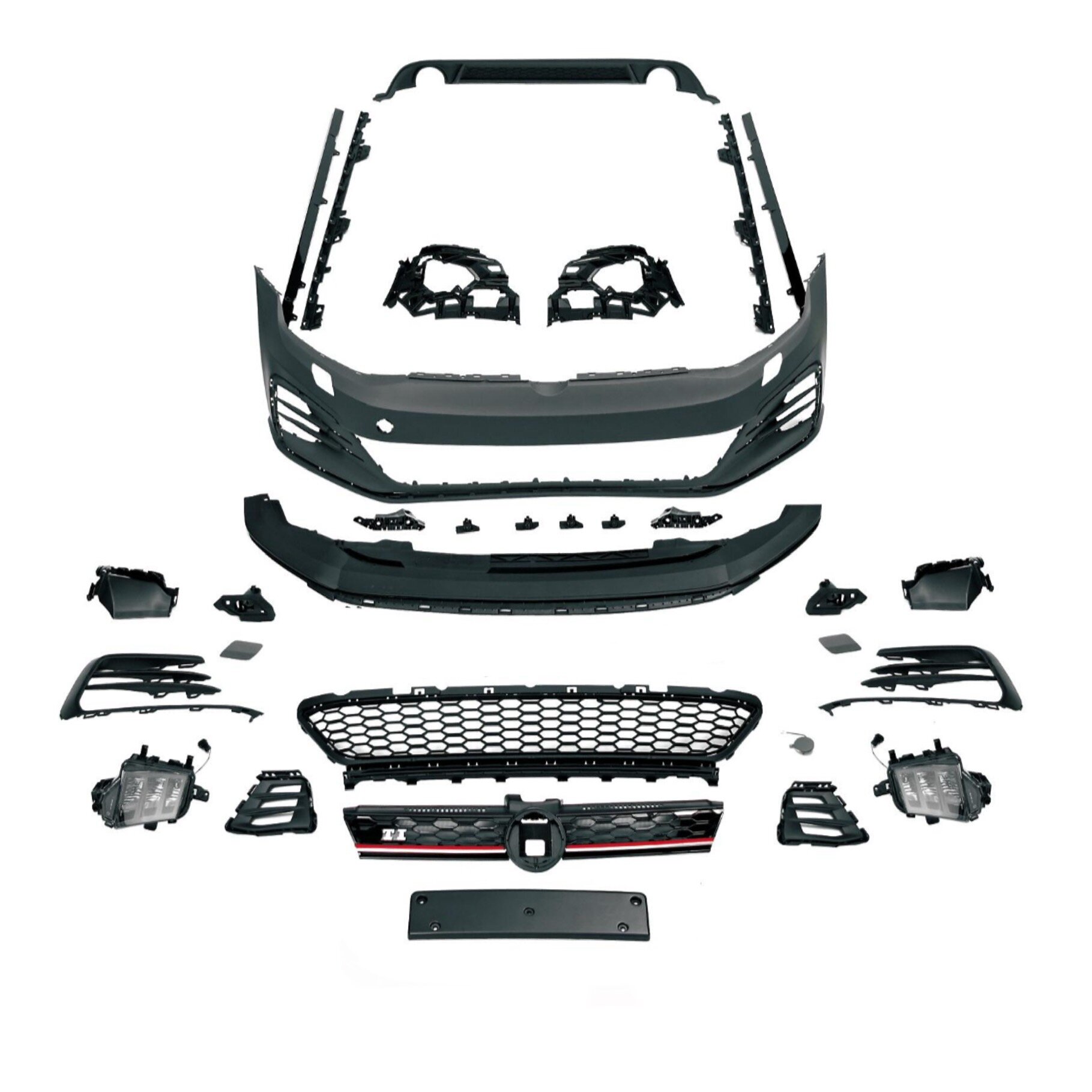 Комплект обвісу GTI для Volkswagen Golf 7.5 2017-2021