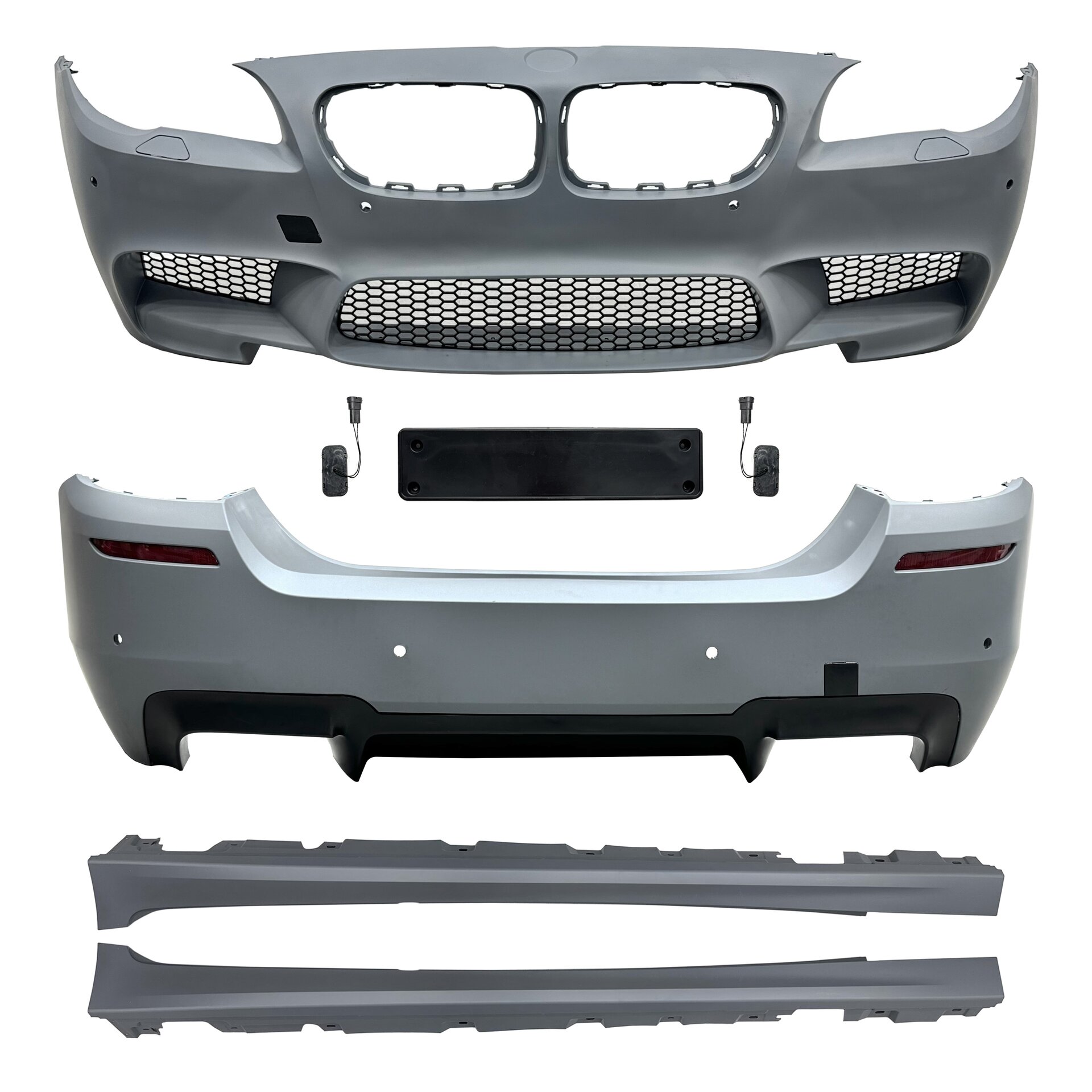 Комплект обвісу в стилі M5 для BMW 5 series F10 2010-2016 (передній / задній бампер, пороги)