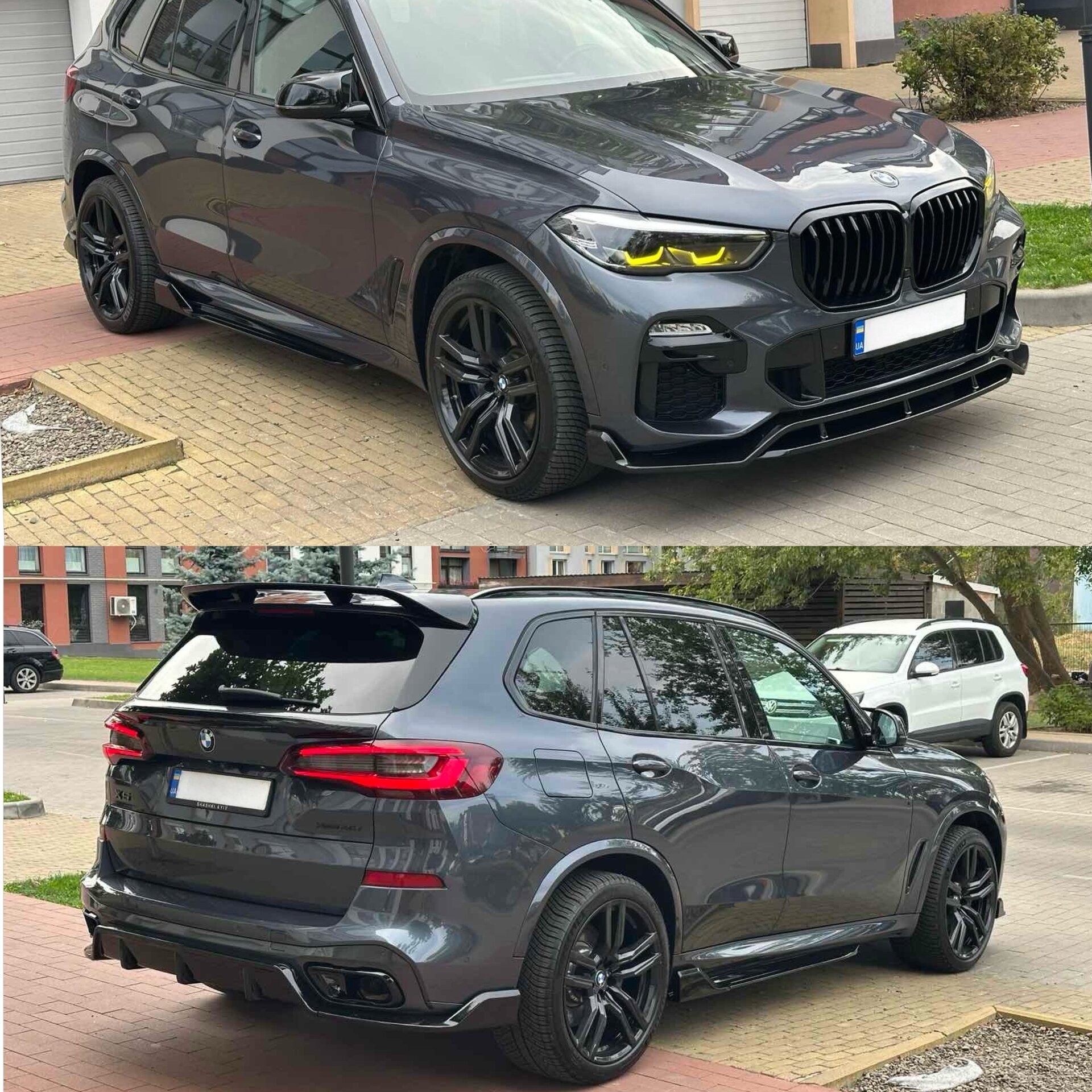 Комплект обвіс Paradigma BMW X5 G05 2018 чорний глянець