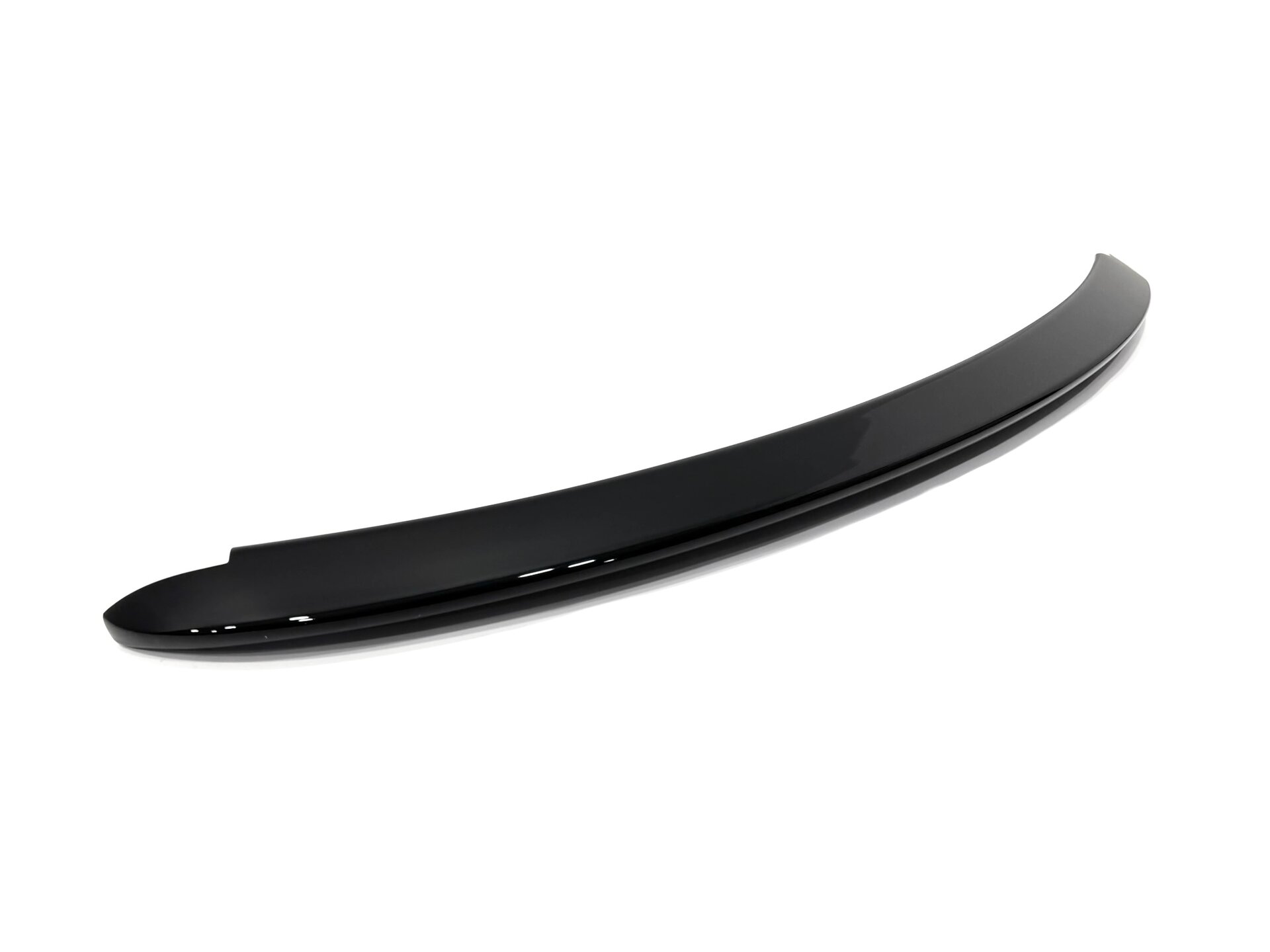 Спойлер козирок на кришку багажника Toyota Yaris 2005-2010 ABS пластик, колір чорний глянець