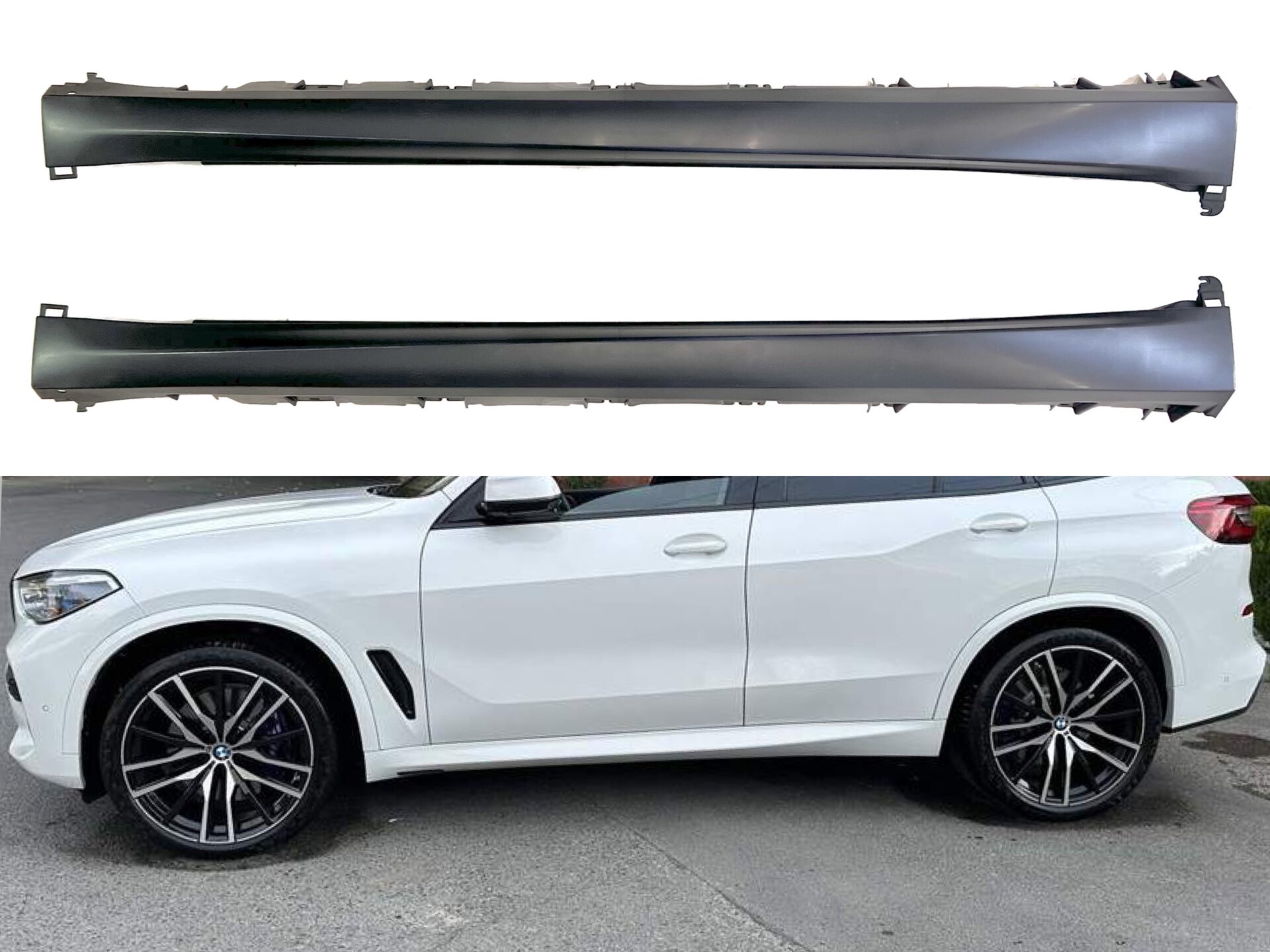 Накладки на пороги M-paket BMW X5 G05 / X5M F95 2019-