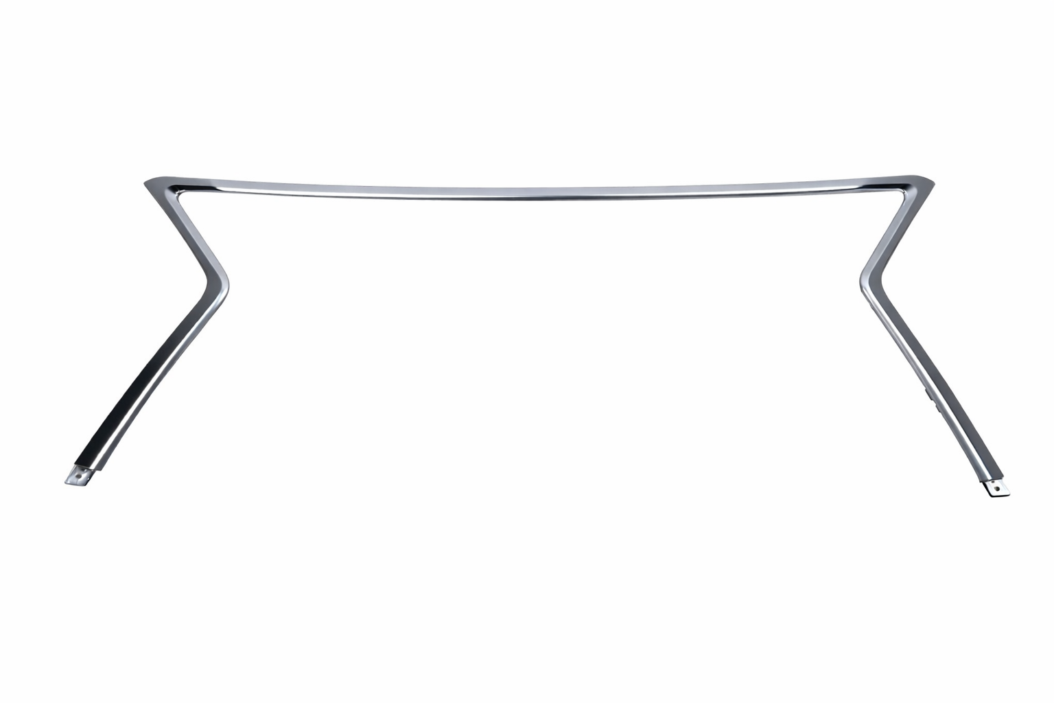 Хром молдинг грати верх TRD / SAMURAI Lexus LX 570 450 2015-2021 напівматовий хром