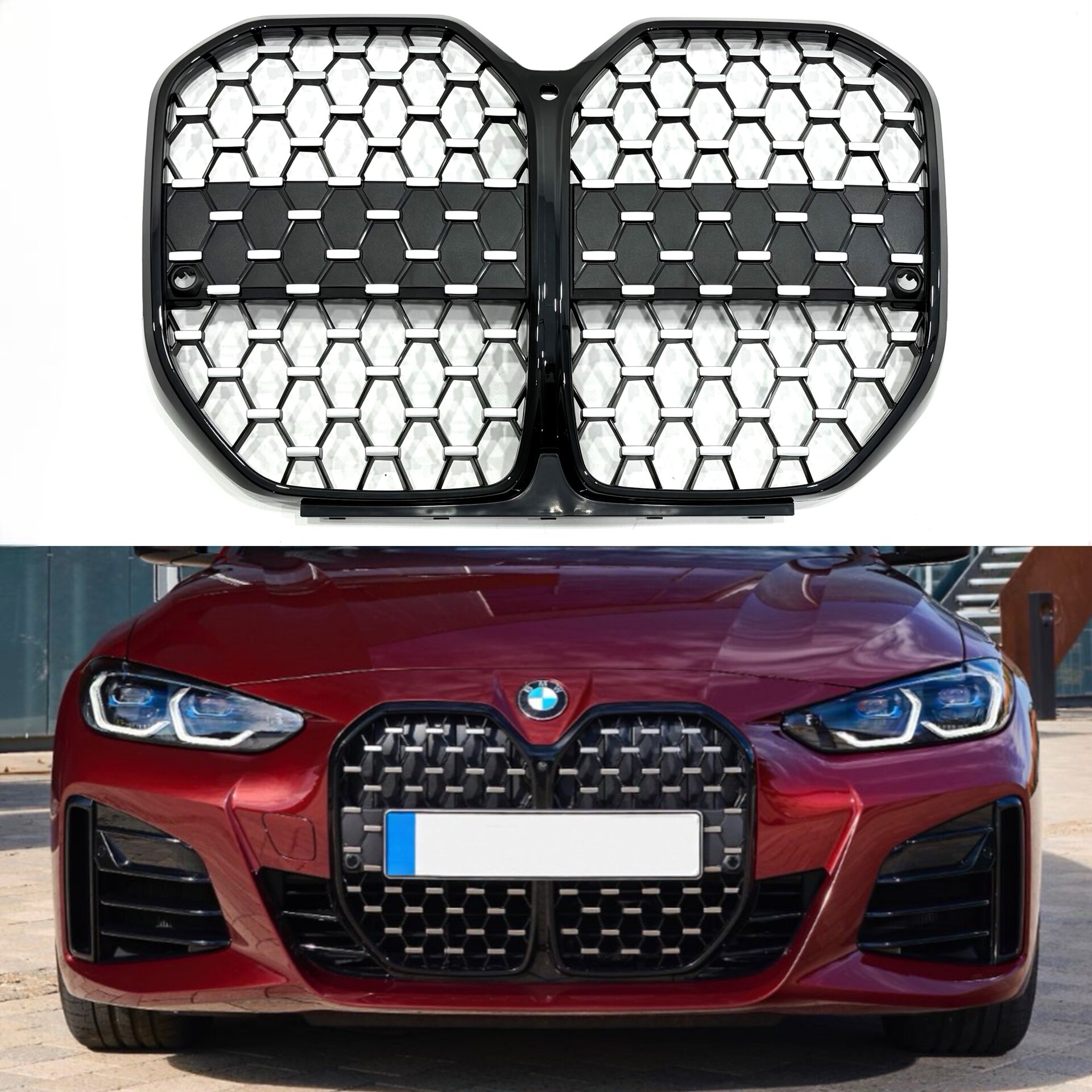 Решітка радіатора для BMW 4 series G26 2020-2024