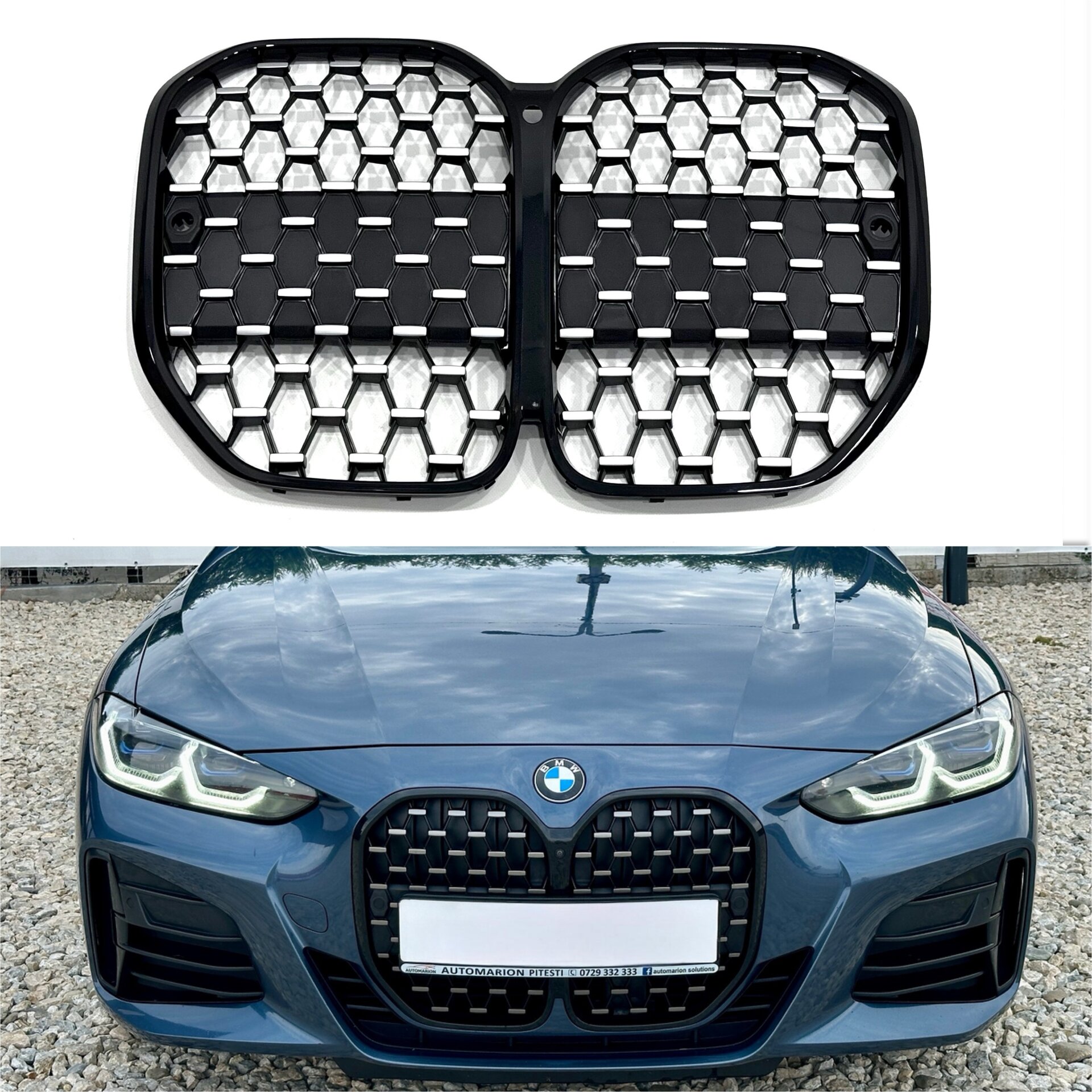 Решітка радіатора для BMW 4 series G22 / G23 2020-2024