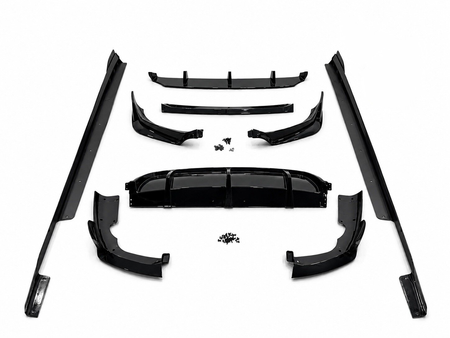 Комплект обвісу M paket Paradigm Black Knight для BMW X6 G06 2018-2022, колір чорний глянець