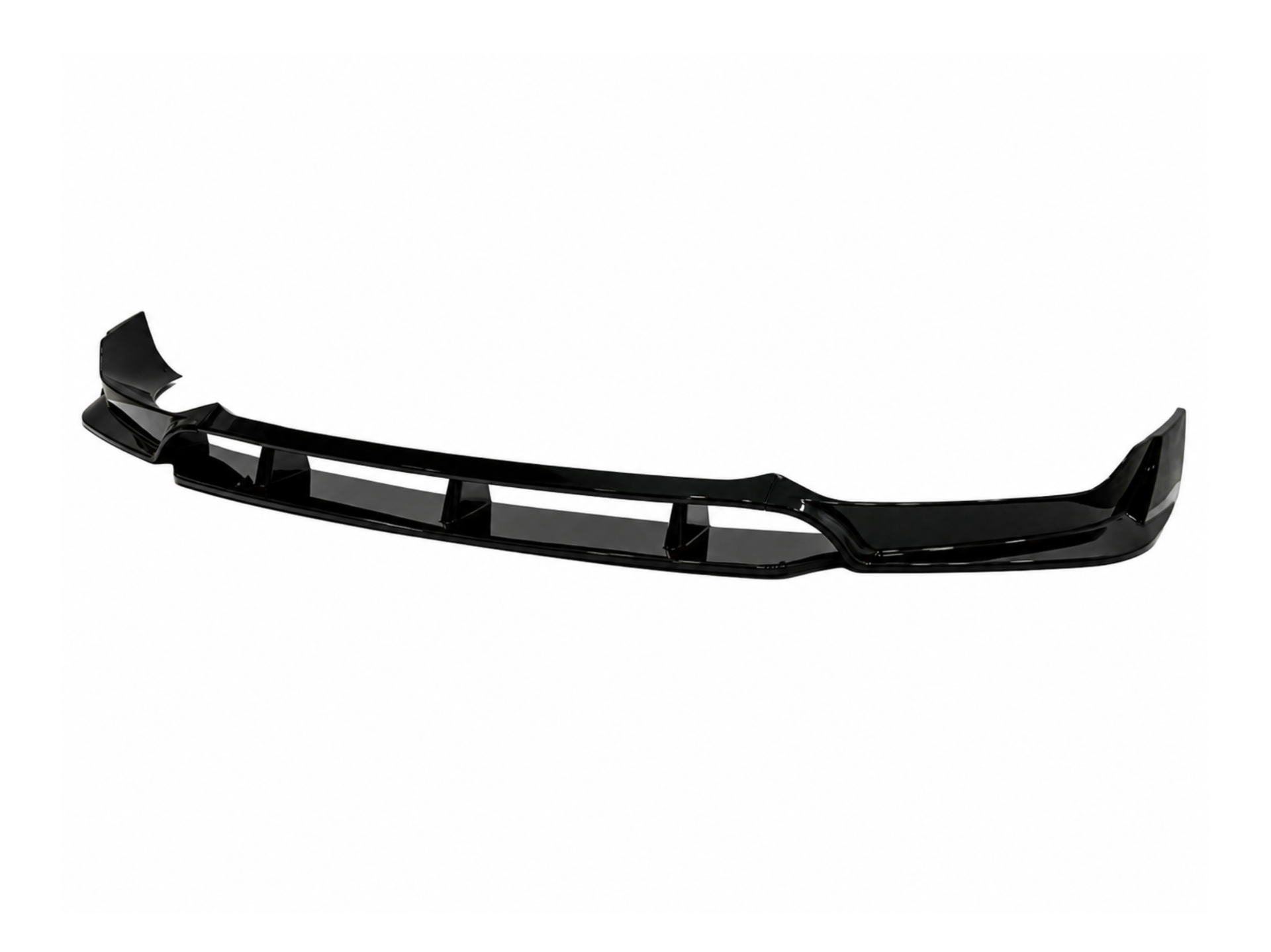 Юбка переднього бампера M paket Paradigm Black Knight для BMW X6 G06 2018-2022, колір чорний глянець