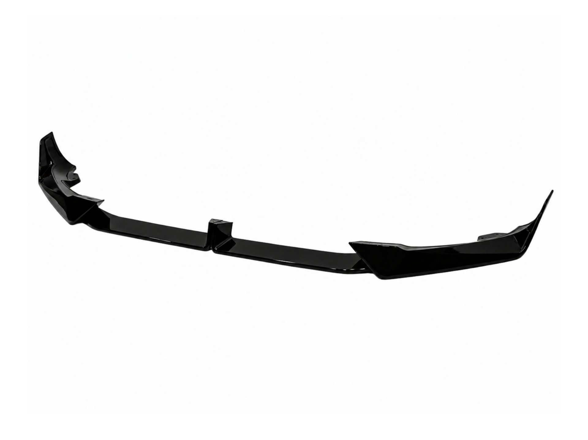 Юбка переднього бампера M paket LCI Paradigm Black Knight для BMW X6 G06 2023+, колір чорний глянець