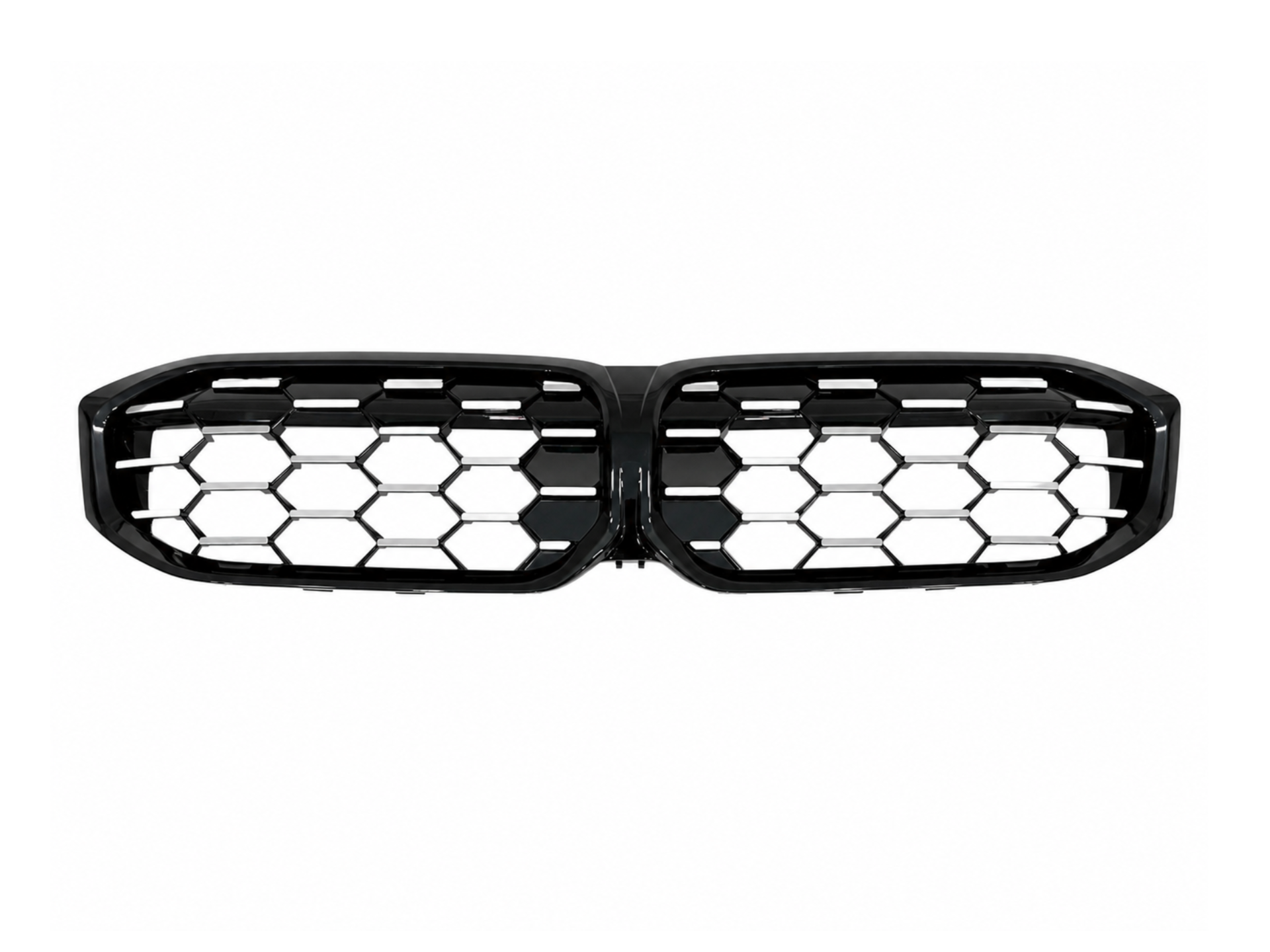 Решітка радіатора соти Black / Silver BMW 3 series G20 G21 рестайлінг 2022+ 51135A357F9