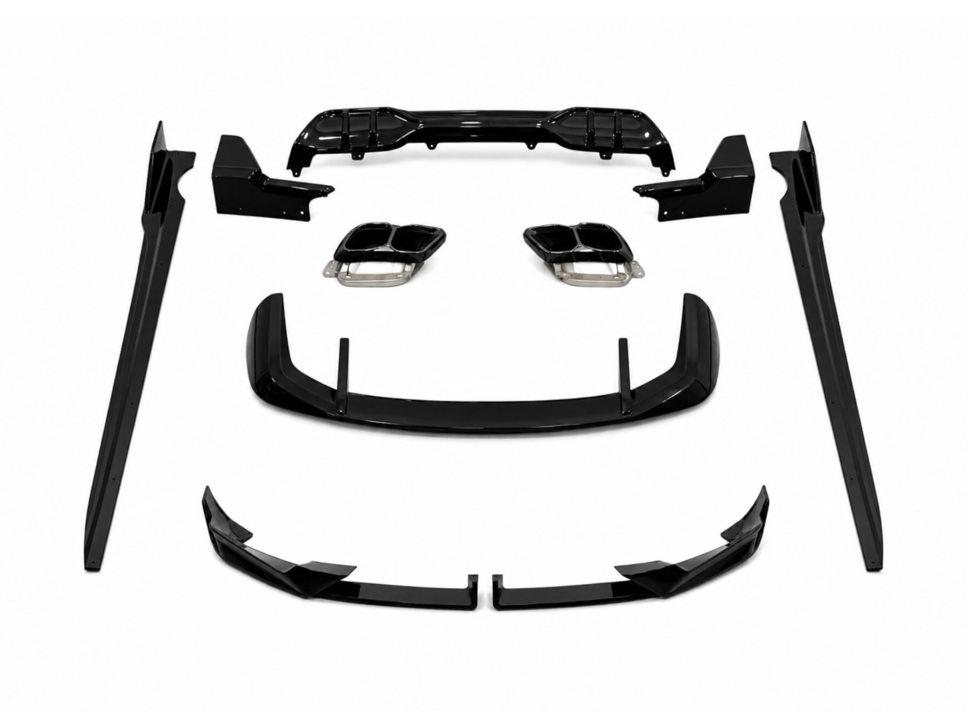 Комплект обвісу M paket LCI Paradigm для BMW X5 G05 2023+, колір чорний глянець