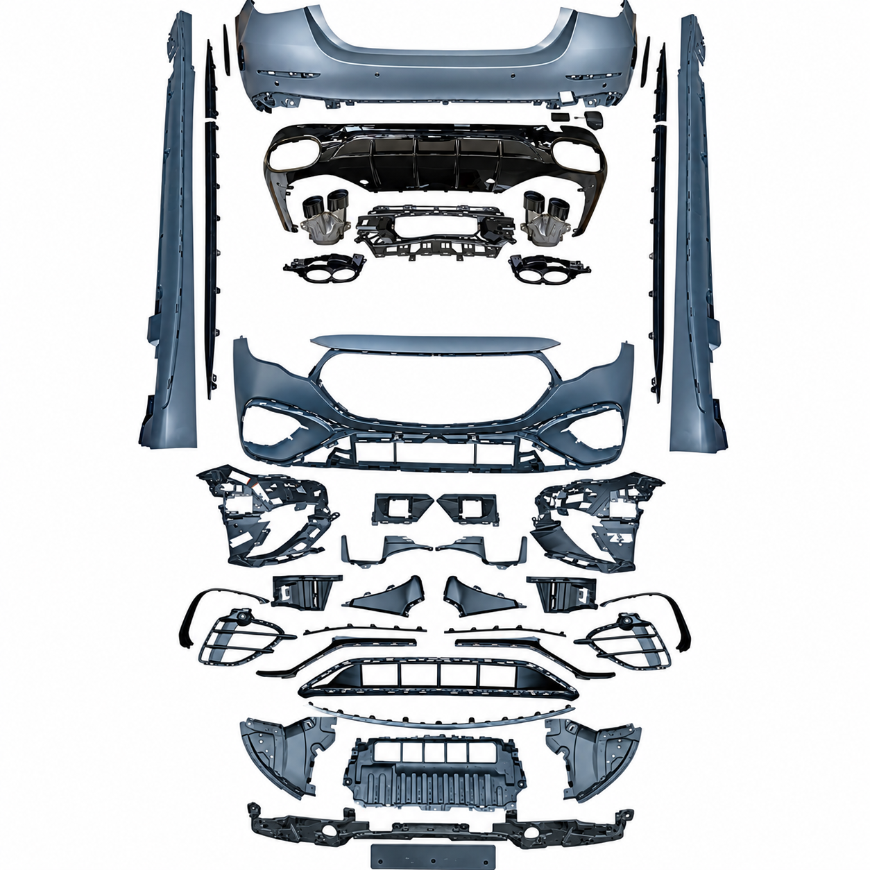 Комплект обвісу E53 AMG для Mercedes E-class W214 2024-