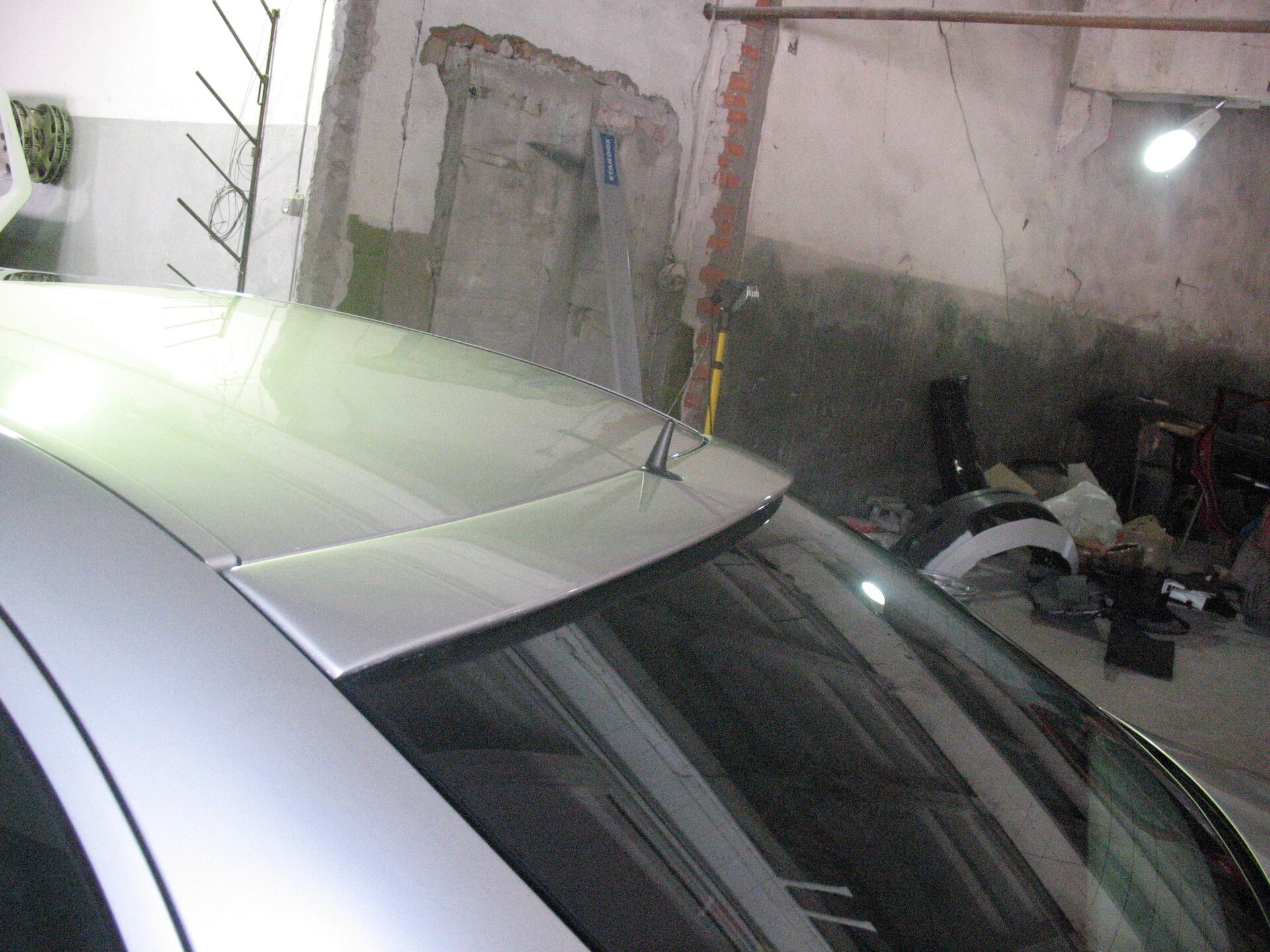 Козирок на скло Mercedes-Benz E W211 2003-2009 ABS пластик під фарбування