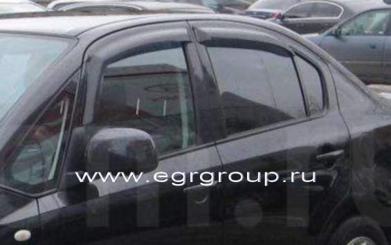 Дефлектори вікон EGR Suzuki SХ4 I Sd 2007-2012