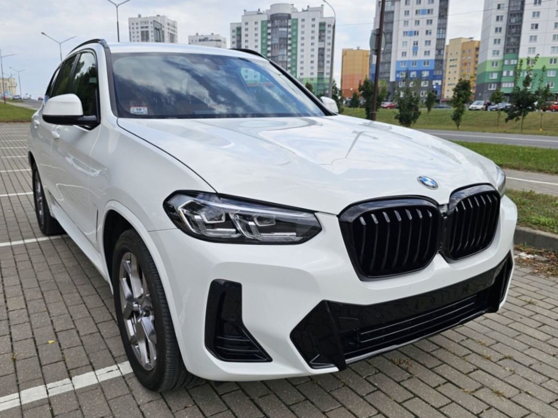 Комплект рестайлінгу передньої частини M paket LCI 2022+ для BMW X3 G01 2018-2021 / BMW X4 G02 2018-2021