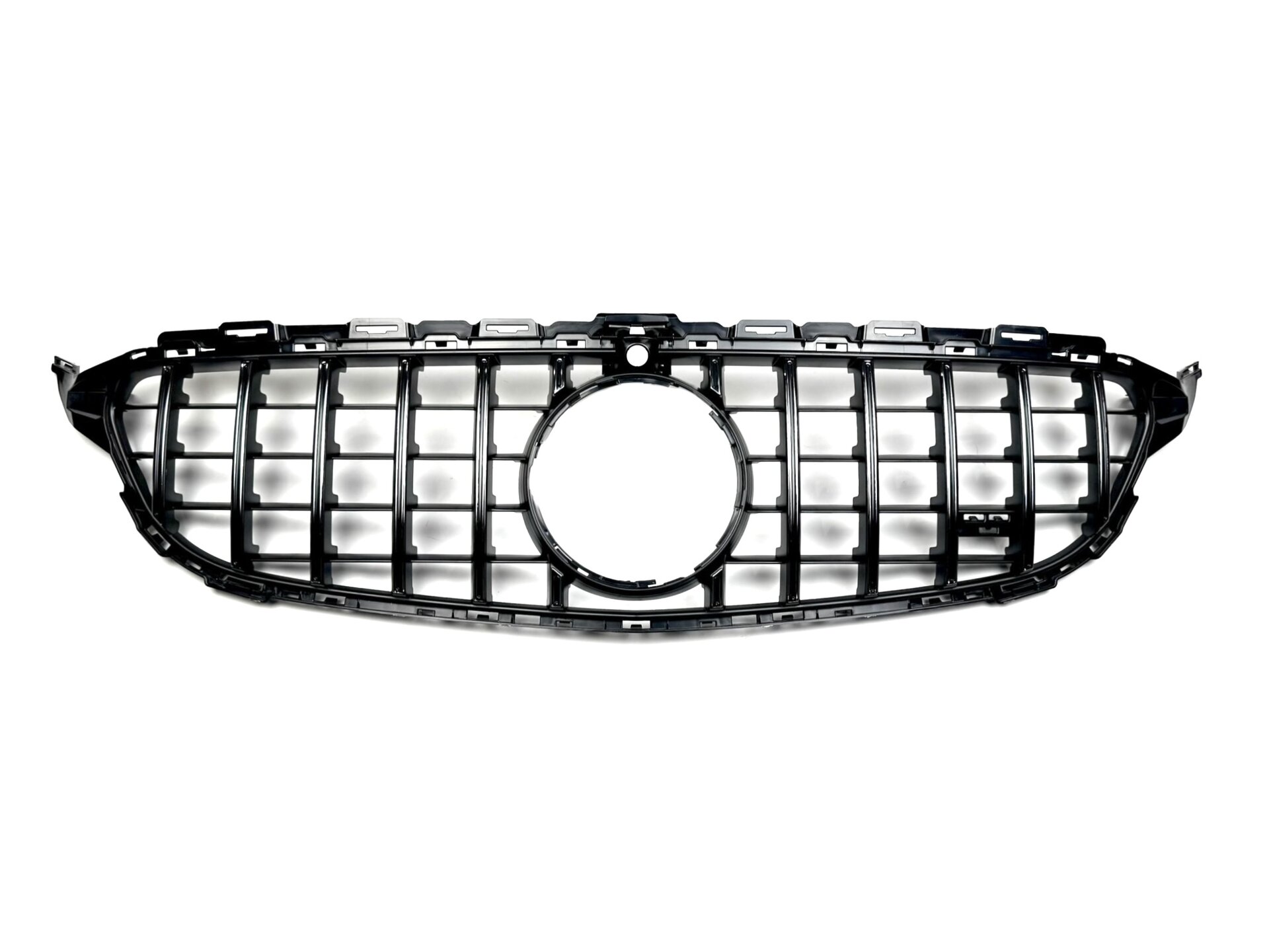 Решітка радіатора GT CHROME Mercedes C-Class W205 2014-2018 ПІД КАМЕРУ