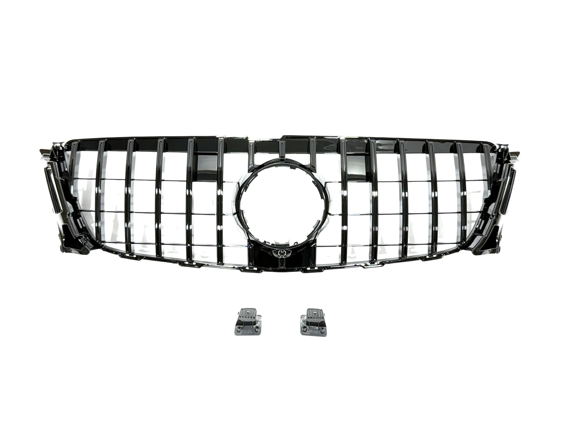 Решітка радіатора GT BLACK Mercedes-Benz GL X166 2012-2015 ЗВИЧАЙНИЙ НЕ AMG