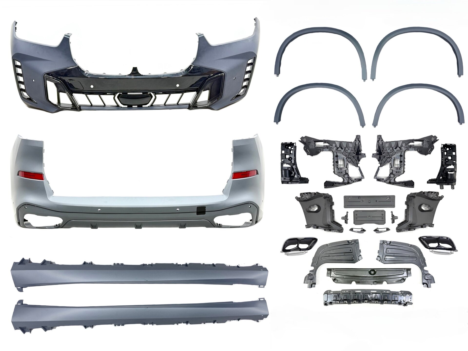 Комплект обвісу M paket M60i LCI BMW X5 G05 2023+ (передній / задній бампер, пороги, арки)